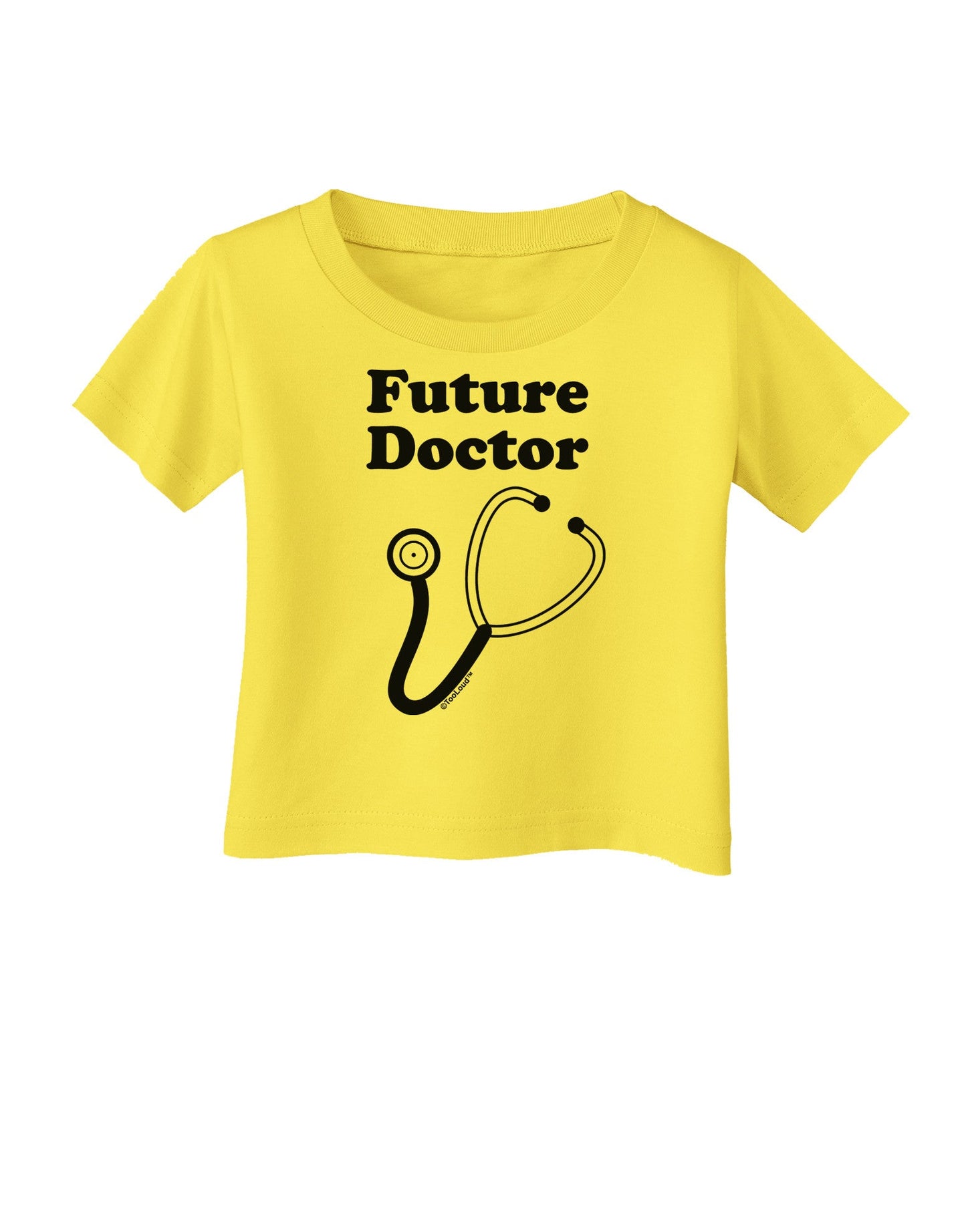 Future Doctor Infant T-Shirt-Infant T-Shirt-TooLoud-Yellow-06-Months-Davson Sales