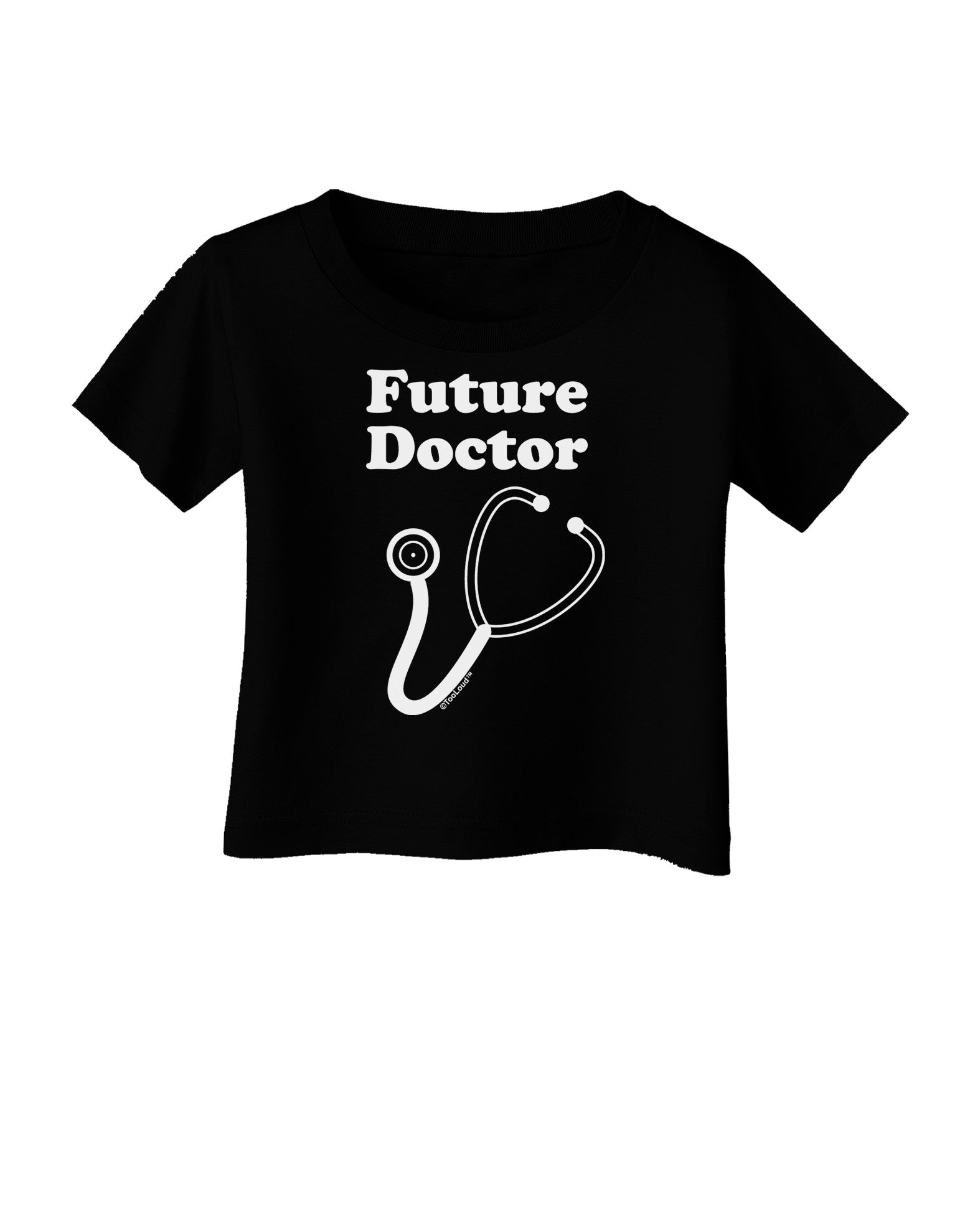 Future Doctor Infant T-Shirt Dark-Infant T-Shirt-TooLoud-Black-06-Months-Davson Sales