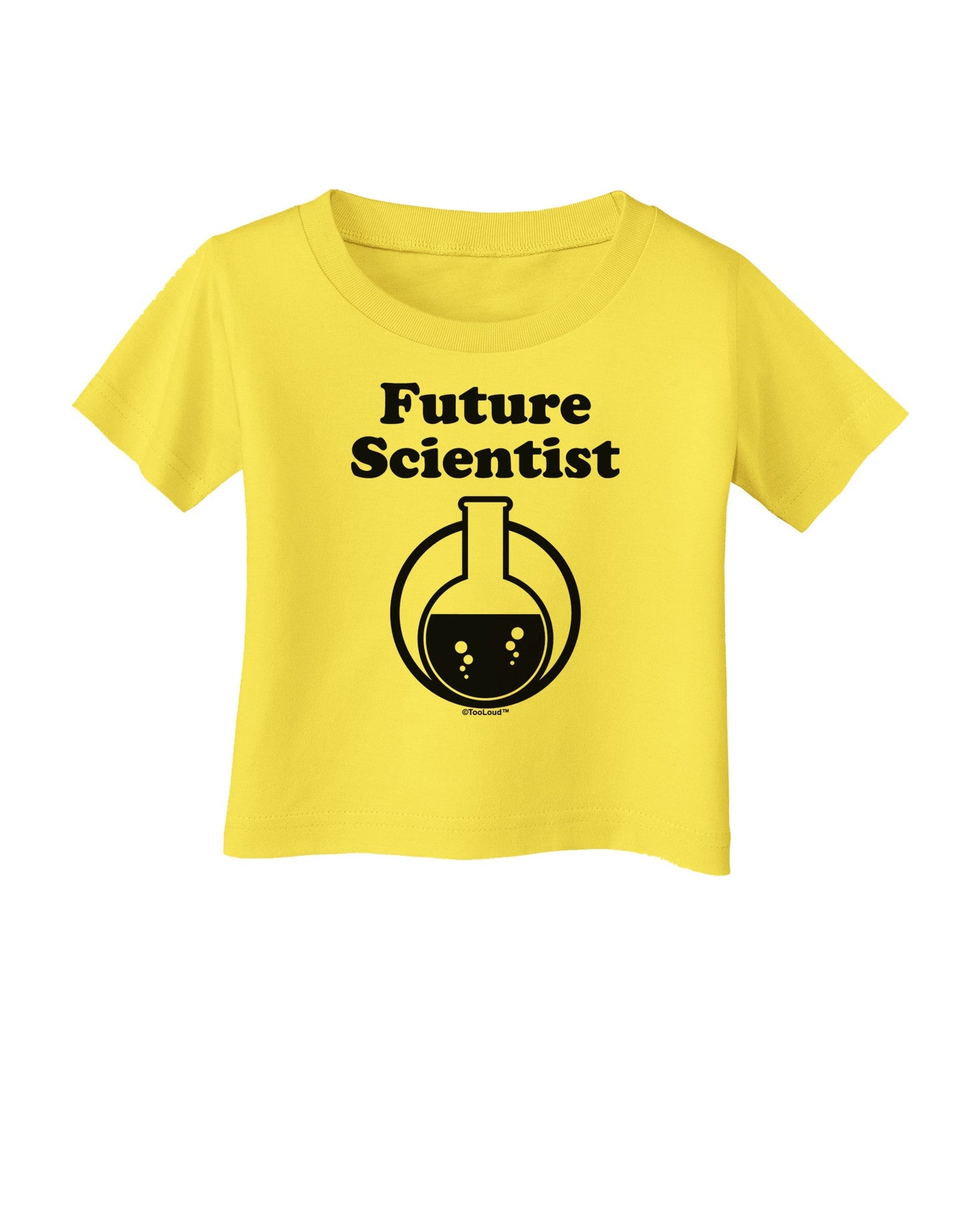 Future Scientist Infant T-Shirt-Infant T-Shirt-TooLoud-Yellow-06-Months-Davson Sales