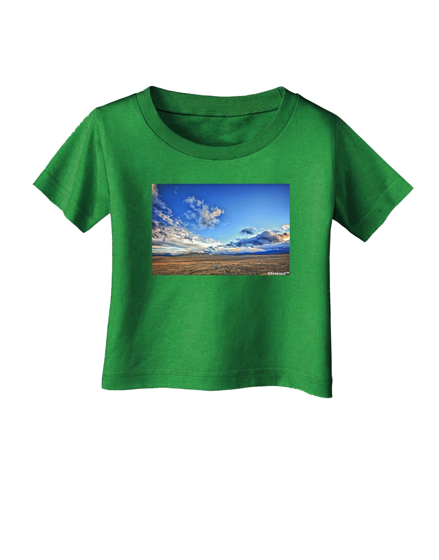 Garden of the Gods Colorado Infant T-Shirt Dark-Infant T-Shirt-TooLoud-Clover-Green-06-Months-Davson Sales