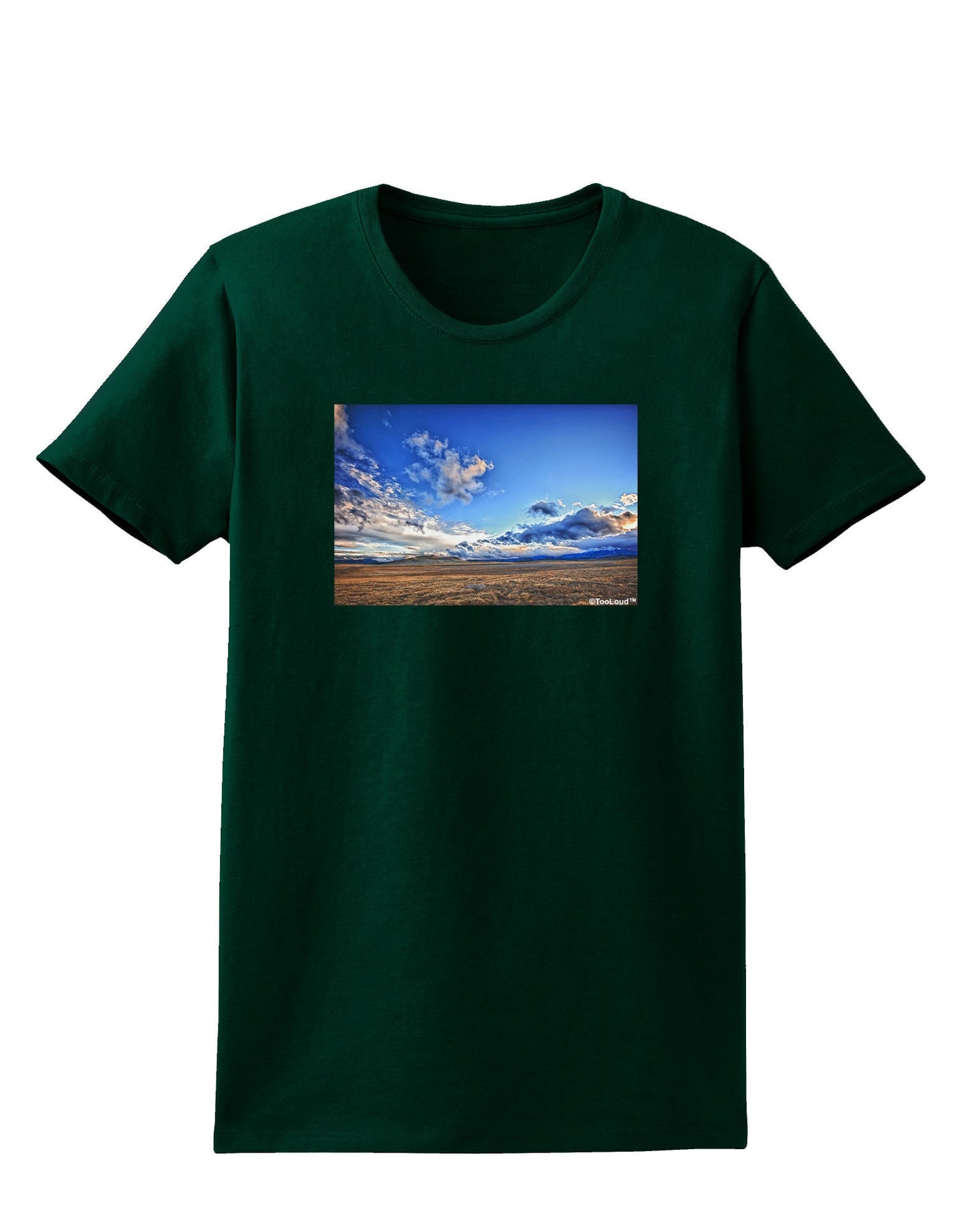Garden of the Gods Colorado Womens Dark T-Shirt-TooLoud-Forest-Green-Small-Davson Sales
