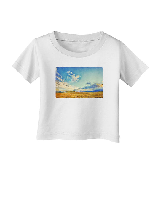 Garden of the Gods Watercolor Infant T-Shirt-Infant T-Shirt-TooLoud-White-06-Months-Davson Sales