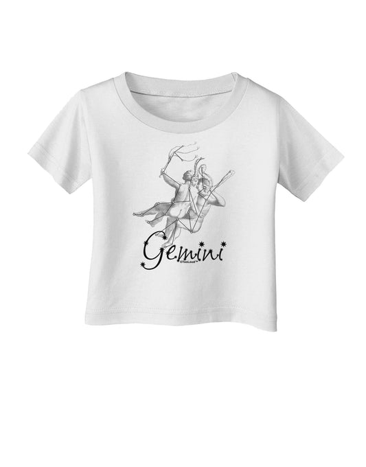 Gemini Constellation Infant T-Shirt-Infant T-Shirt-TooLoud-White-06-Months-Davson Sales