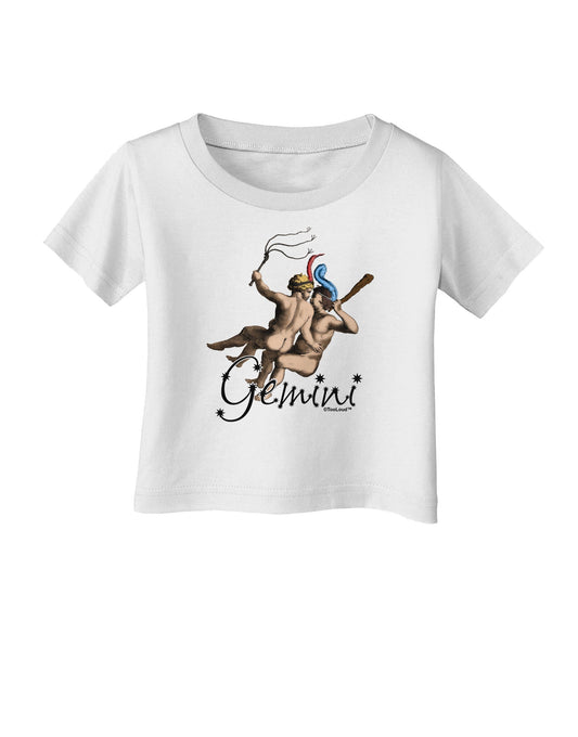 Gemini Illustration Color Infant T-Shirt-Infant T-Shirt-TooLoud-White-06-Months-Davson Sales