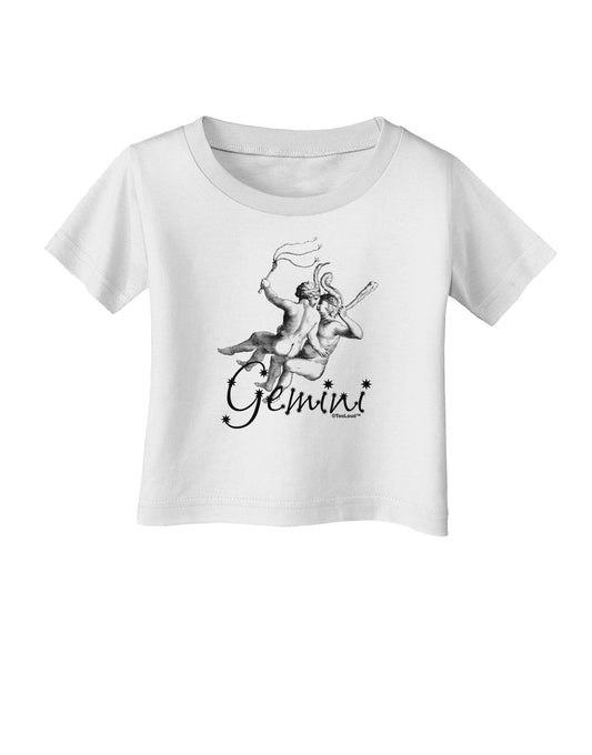 Gemini Illustration Infant T-Shirt-Infant T-Shirt-TooLoud-White-06-Months-Davson Sales