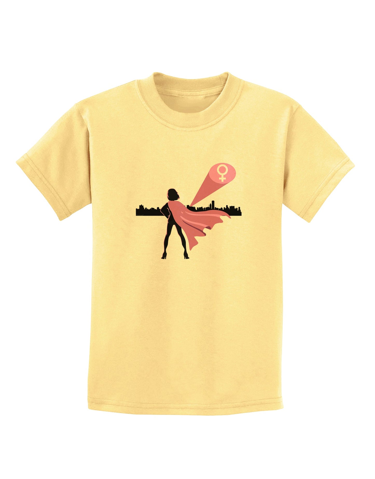Girl Power Women's Empowerment Childrens T-Shirt by TooLoud-Childrens T-Shirt-TooLoud-Daffodil-Yellow-X-Small-Davson Sales