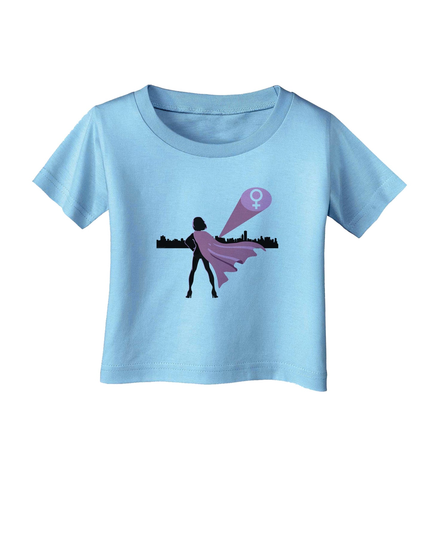 Girl Power Women's Empowerment Infant T-Shirt by TooLoud-Infant T-Shirt-TooLoud-Aquatic-Blue-06-Months-Davson Sales