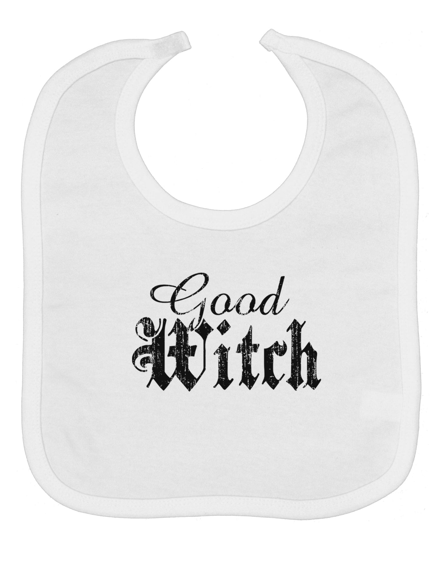 Good Witch - Halloween Distressed Baby Bib