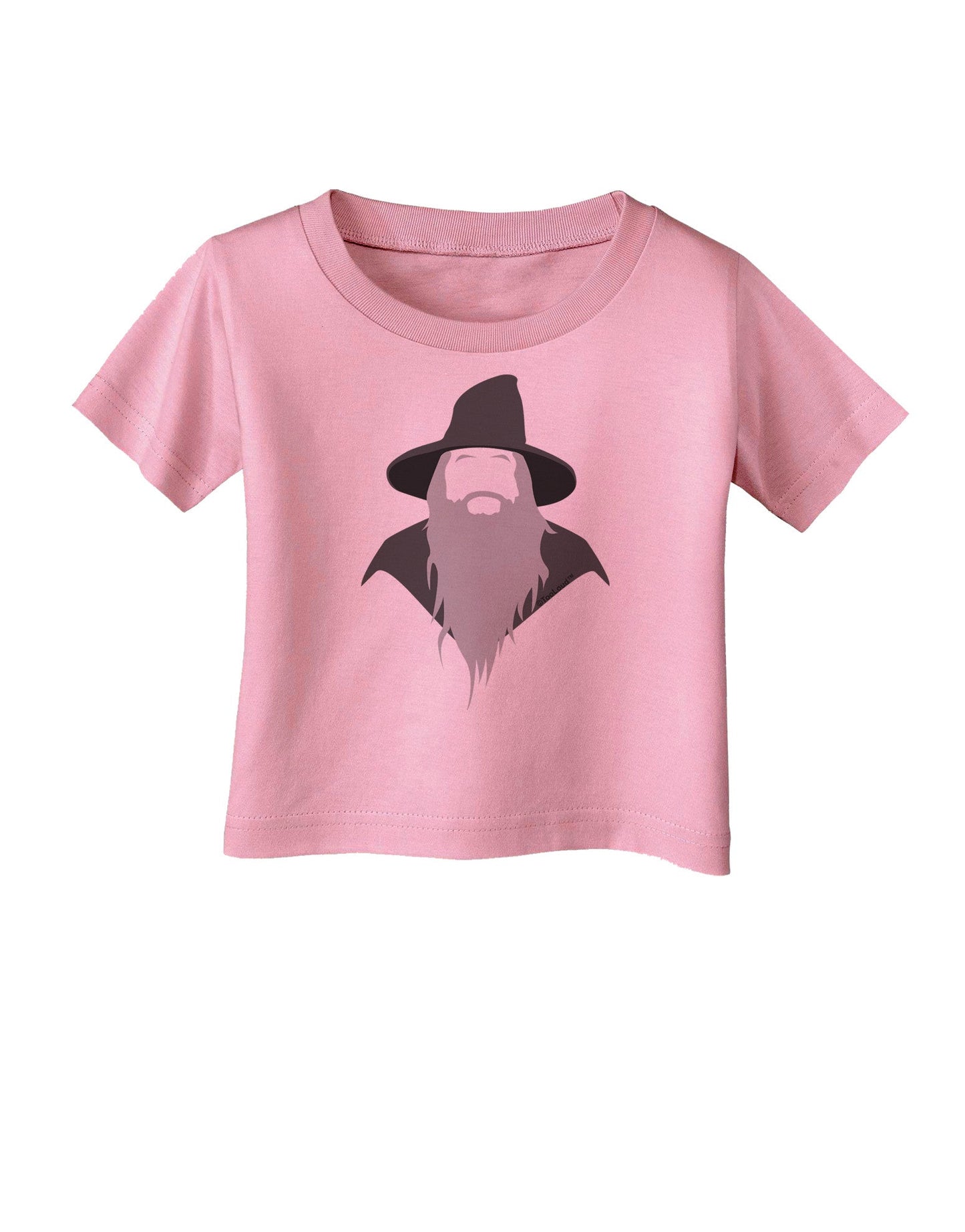 Grey Wizard Infant T-Shirt-Infant T-Shirt-TooLoud-Candy-Pink-06-Months-Davson Sales