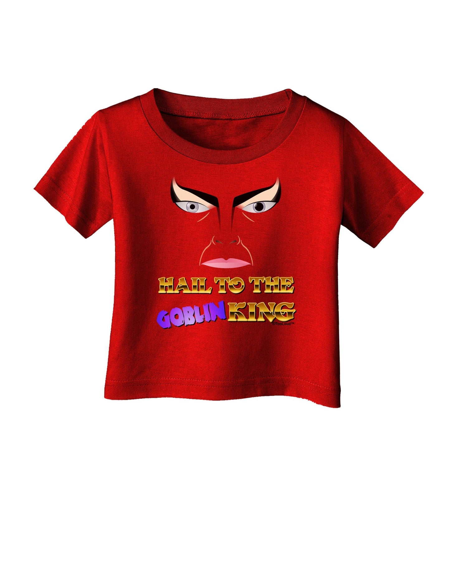 Hail to the Goblin King Infant T-Shirt Dark-Infant T-Shirt-TooLoud-Red-06-Months-Davson Sales