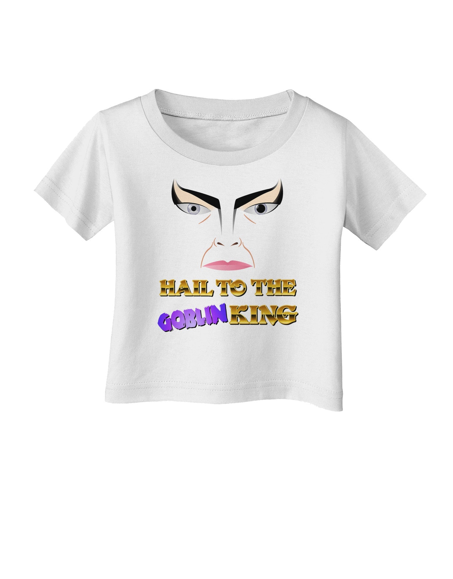 Hail to the Goblin King Infant T-Shirt-Infant T-Shirt-TooLoud-White-06-Months-Davson Sales