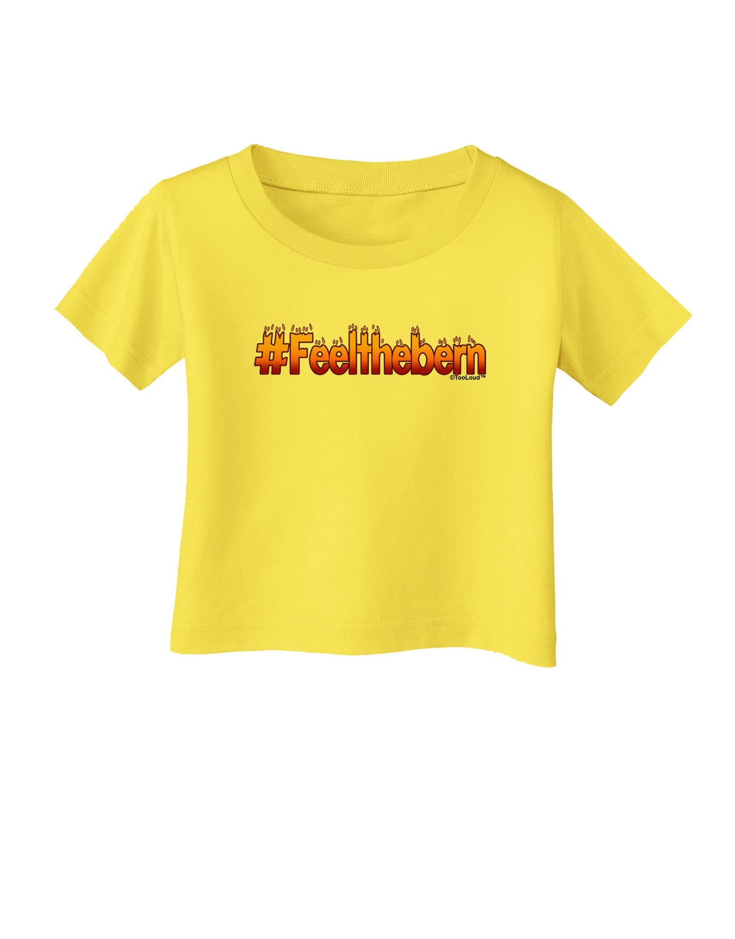 Hashtag Feelthebern Infant T-Shirt-Infant T-Shirt-TooLoud-Yellow-06-Months-Davson Sales