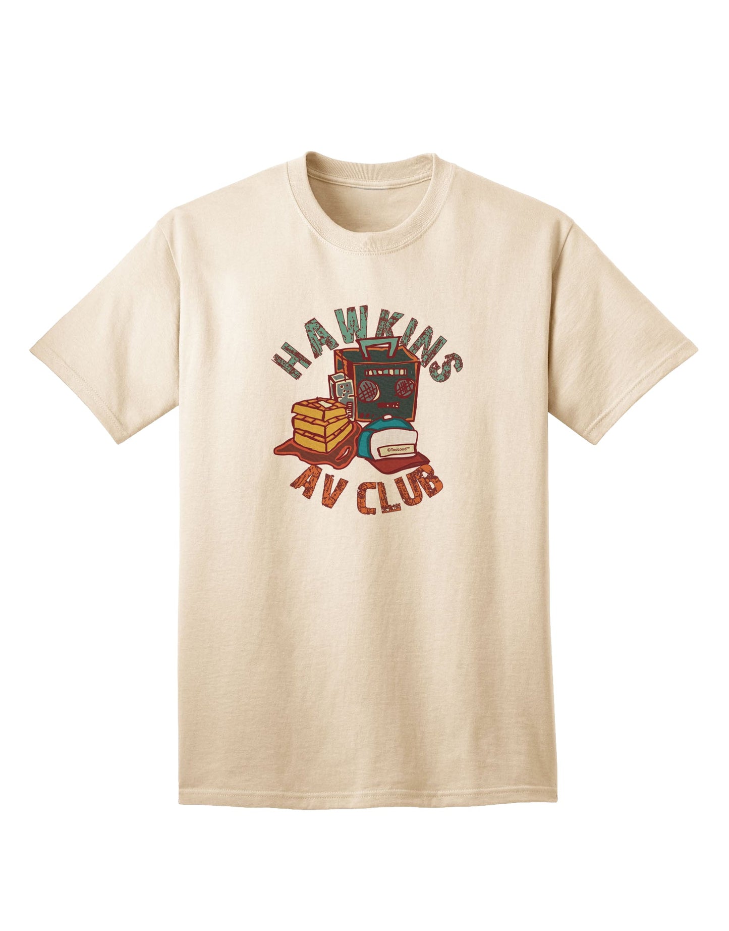 Hawkins AV Club Adult T-Shirt by TooLoud-Mens T-shirts-TooLoud-Natural-Small-Davson Sales