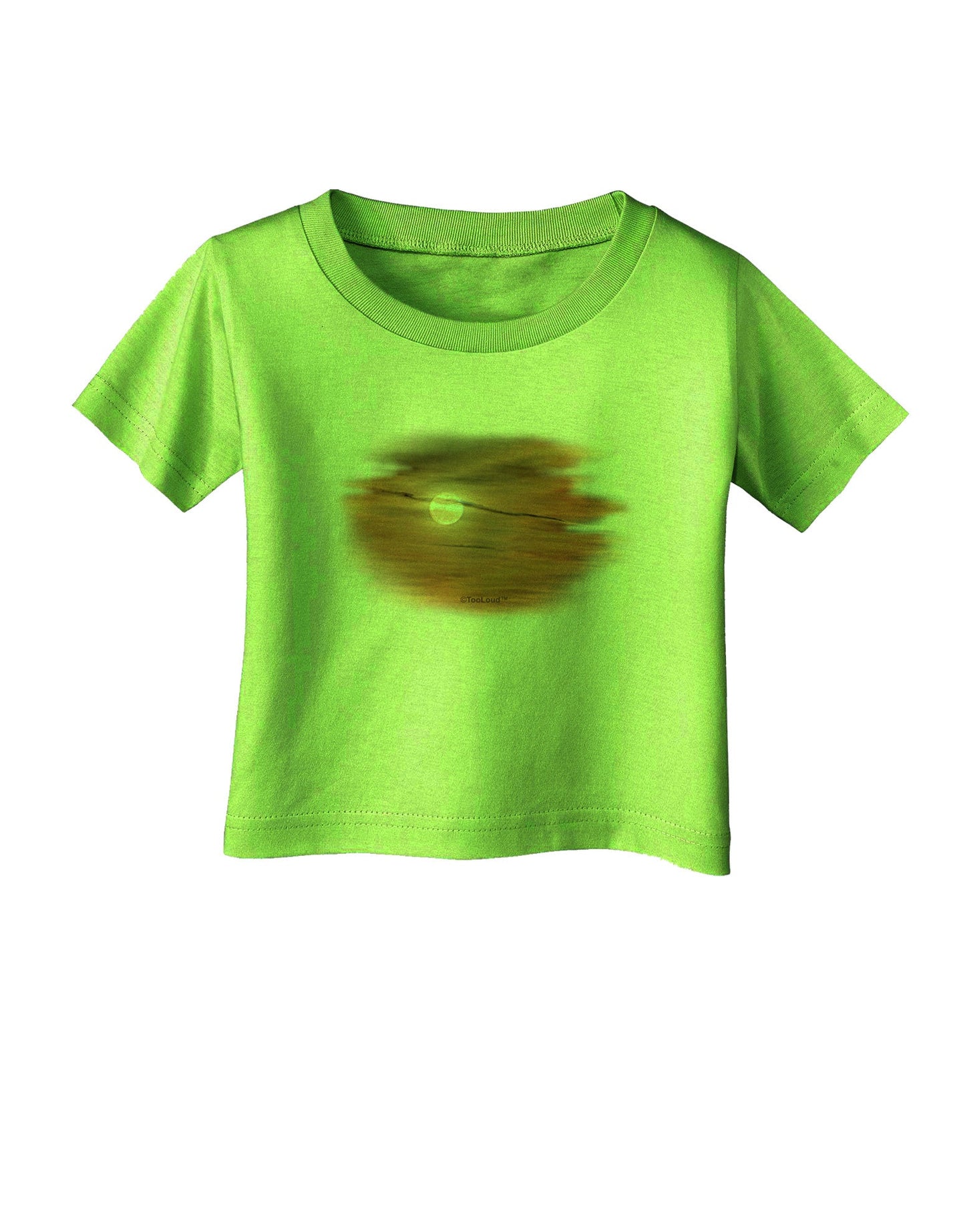 Hazy Moon Infant T-Shirt-Infant T-Shirt-TooLoud-Lime-Green-06-Months-Davson Sales