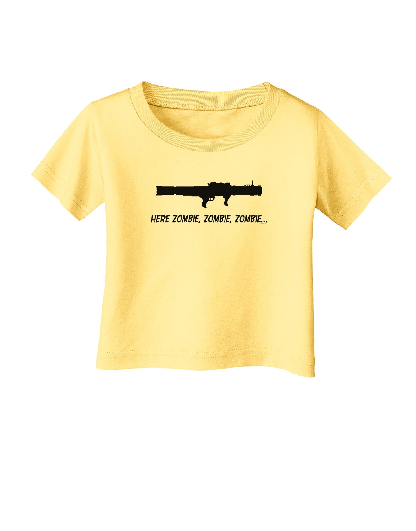 Here Zombie Zombie Zombie Bazooka Infant T-Shirt-Infant T-Shirt-TooLoud-Daffodil-Yellow-06-Months-Davson Sales