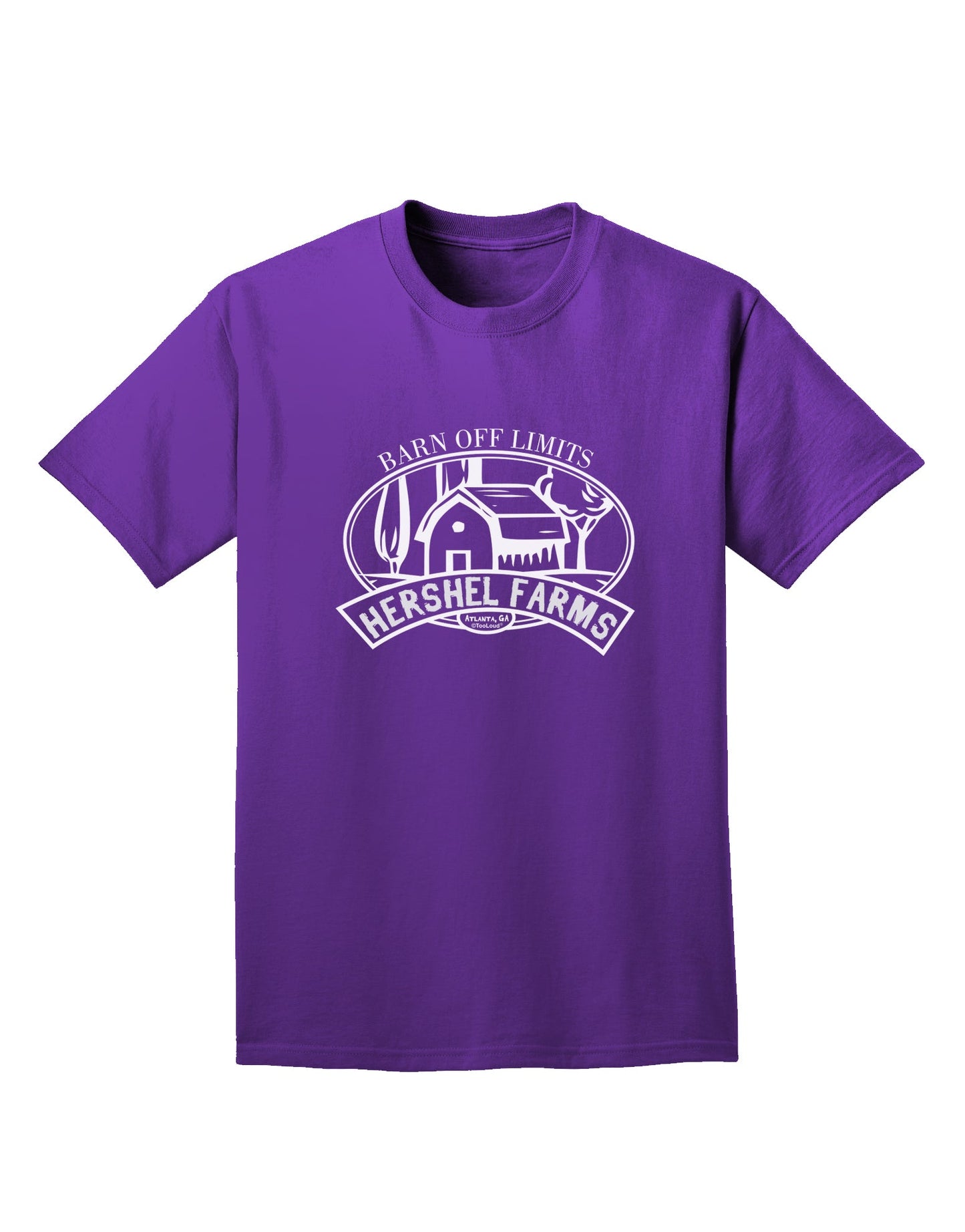 Hershel Farms Adult Dark T-Shirt by TooLoud-Mens T-Shirt-TooLoud-Purple-Small-Davson Sales