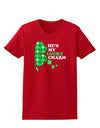 He's My Lucky Charm - Right Womens Dark T-Shirt-TooLoud-Red-X-Small-Davson Sales