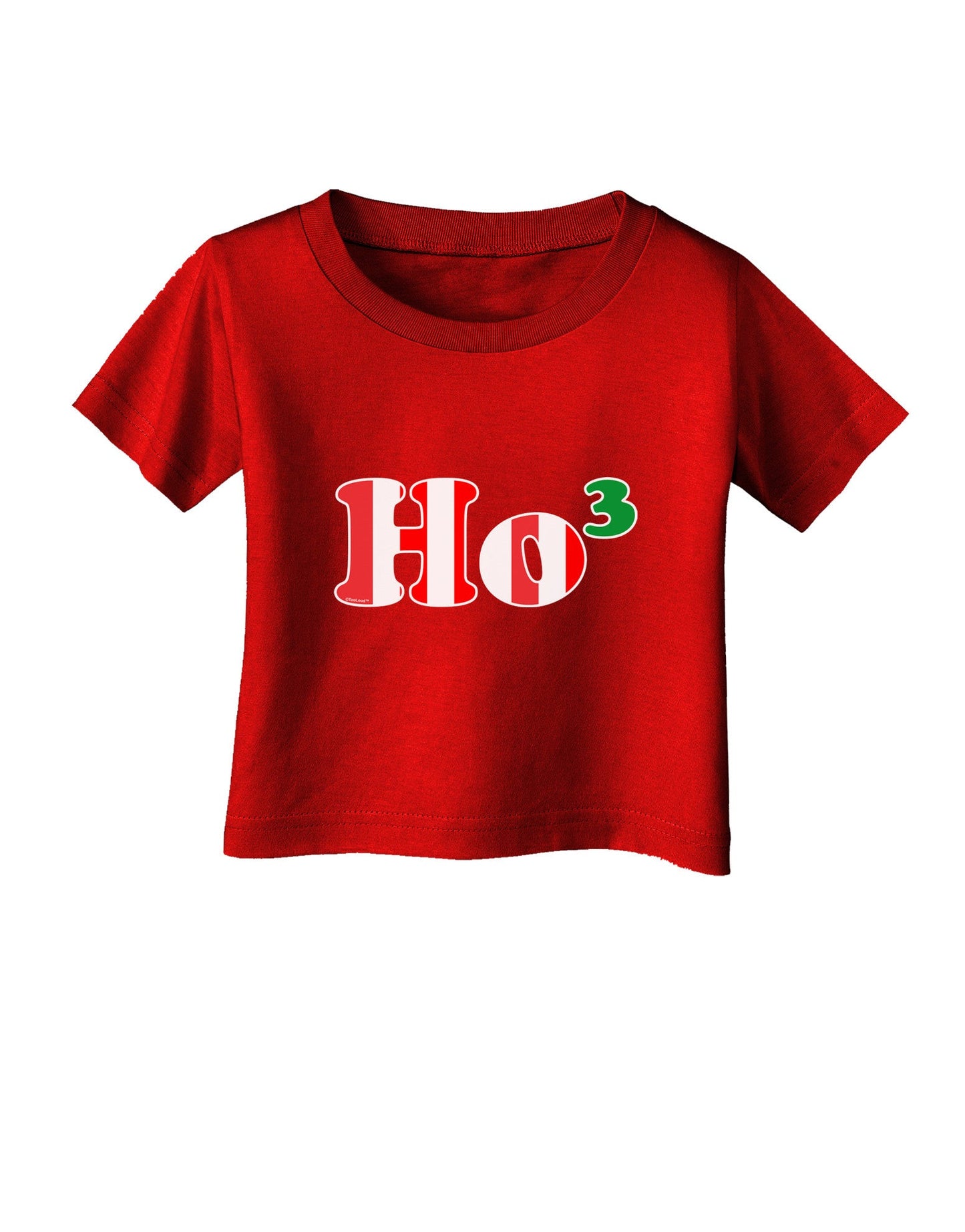 Ho Ho Ho Math Christmas Infant T-Shirt Dark-Infant T-Shirt-TooLoud-Clover-Green-06-Months-Davson Sales