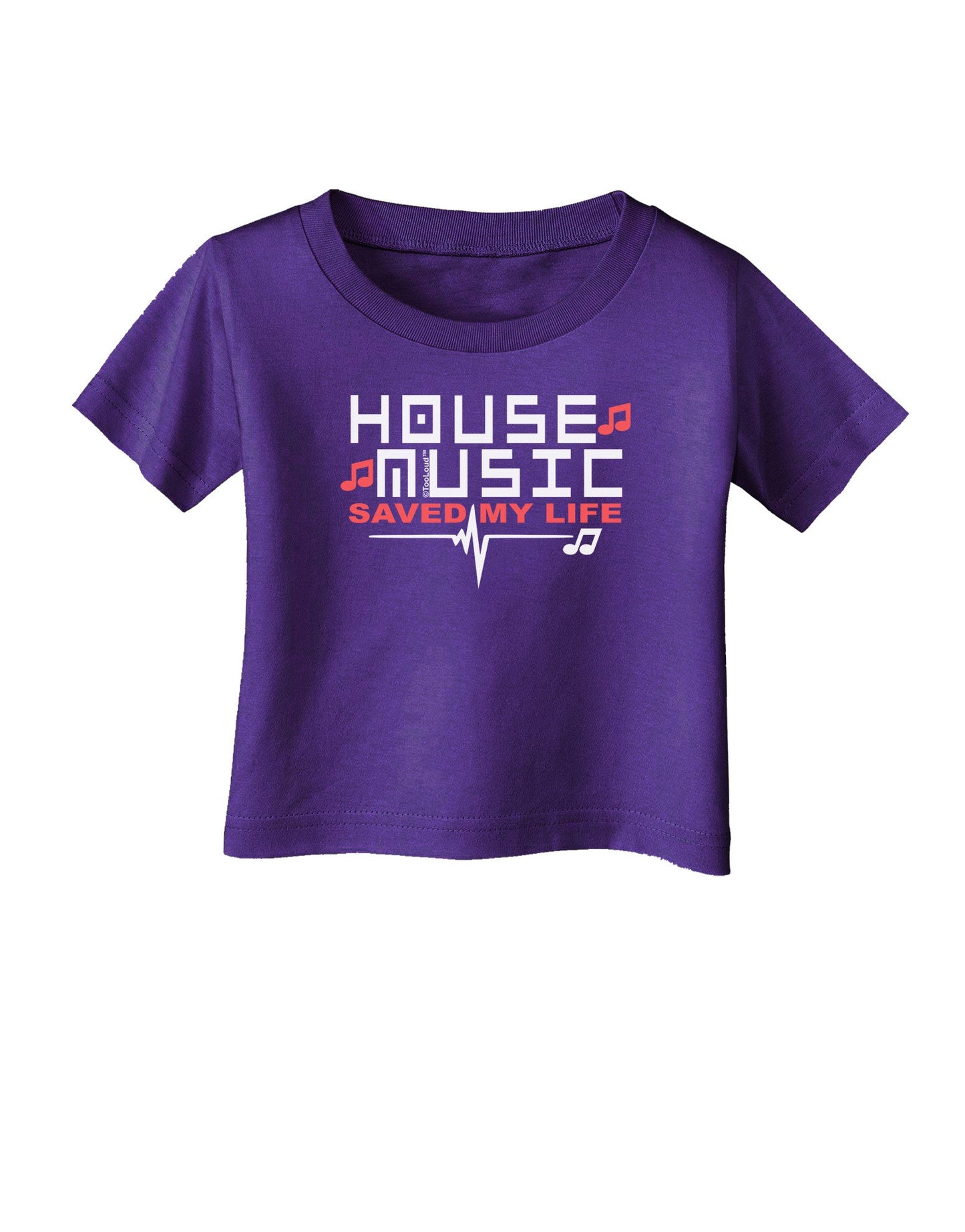 House Saved My Life Infant T-Shirt Dark-Infant T-Shirt-TooLoud-Purple-06-Months-Davson Sales