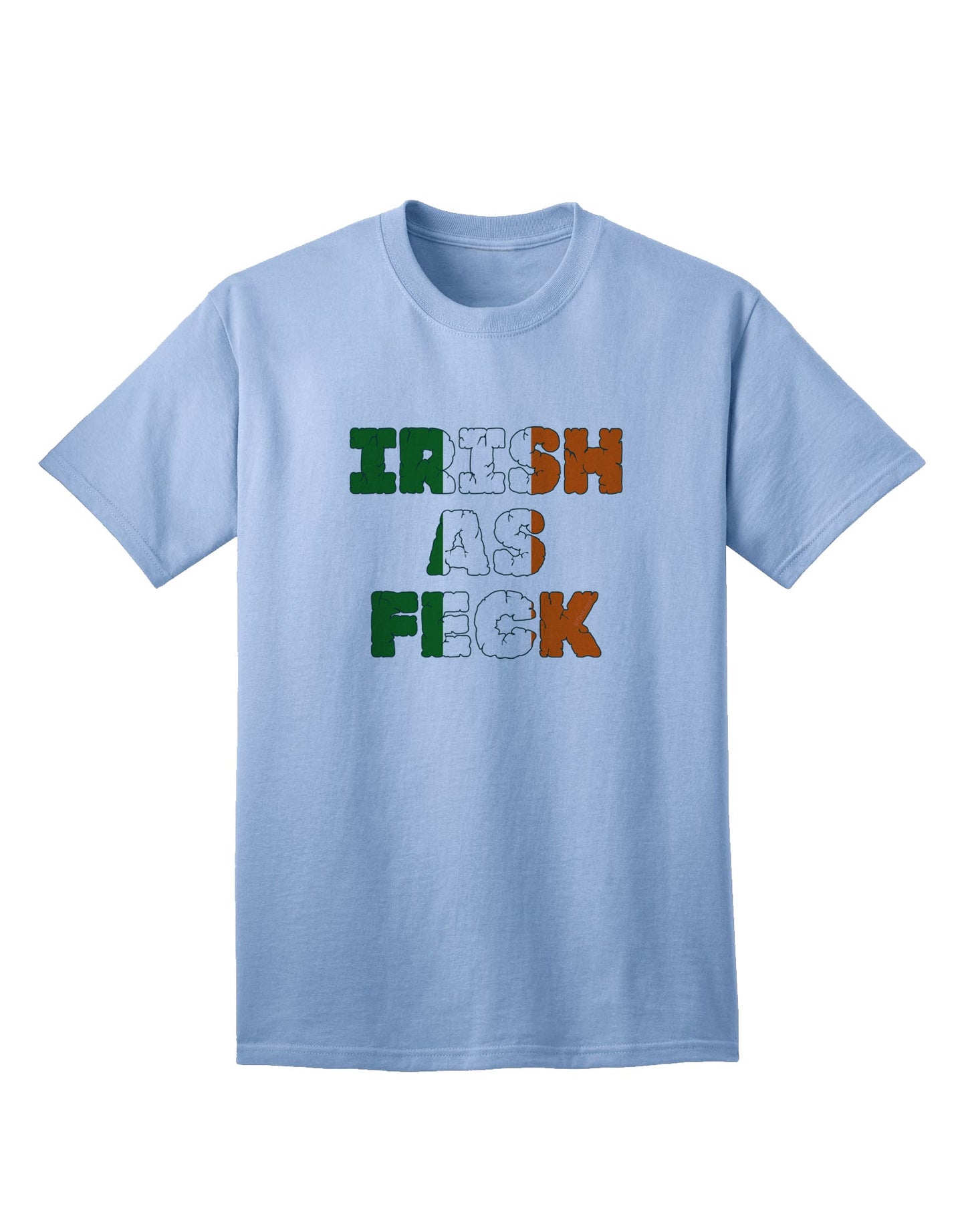 Humorous Irish Adult T-Shirt by TooLoud-Mens T-shirts-TooLoud-Light-Blue-Small-Davson Sales