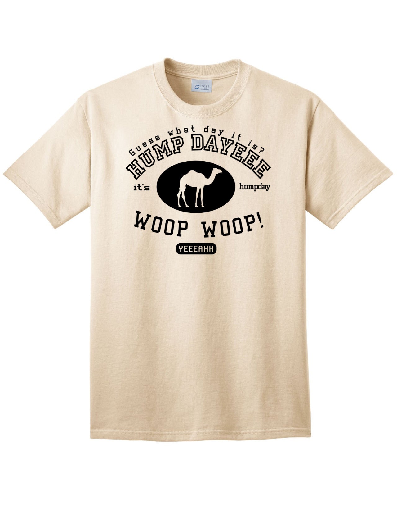 Hump Day T-shirt Camel Guess What Day It Is? Mens Tshirt-unisex t-shirt-TooLoud-NATURAL-SMALL-Davson Sales