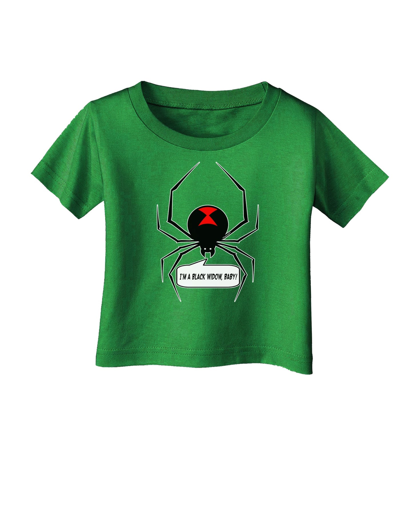 I'm A Black Widow Baby Infant T-Shirt Dark-Infant T-Shirt-TooLoud-Royal-Blue-06-Months-Davson Sales