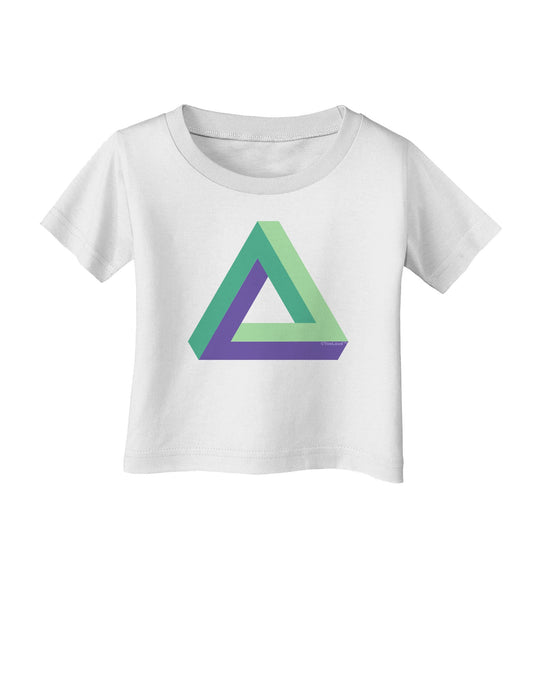Impossible Triangle Loop Infant T-Shirt-Infant T-Shirt-TooLoud-White-06-Months-Davson Sales
