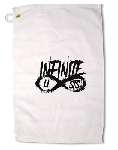 Infinite Lists Premium Cotton Golf Towel - 16 x 25 inch by TooLoud-Golf Towel-TooLoud-16x25"-Davson Sales
