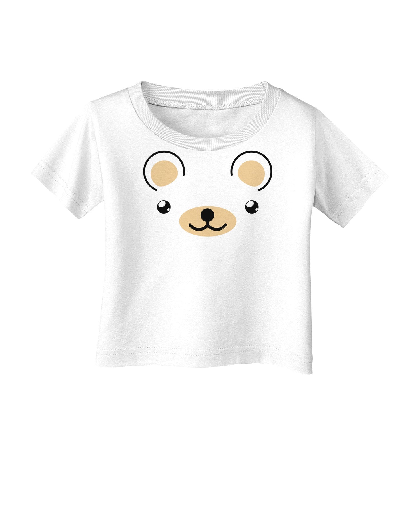 Kyu-T Ears - Beartholomew Teddy Bear Infant T-Shirt-Infant T-Shirt-TooLoud-White-06-Months-Davson Sales