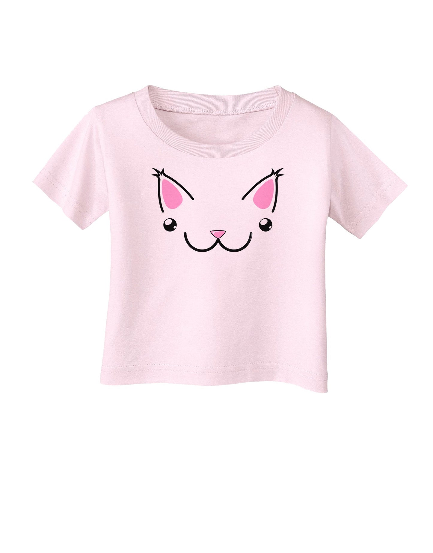 Kyu-T Ears - Kawa the Cute Critter Infant T-Shirt-Infant T-Shirt-TooLoud-Light-Pink-06-Months-Davson Sales