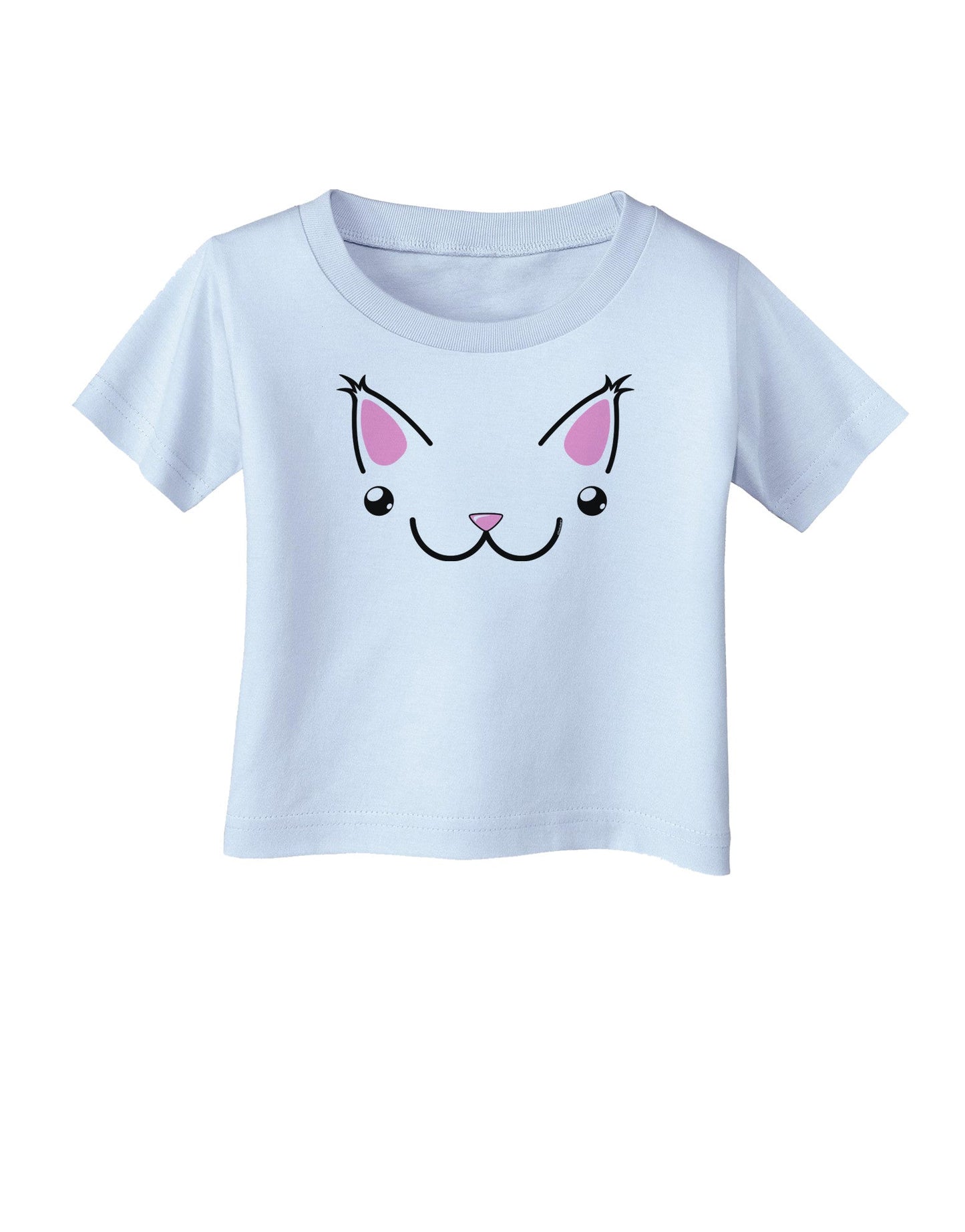 Kyu-T Ears - Kawa the Cute Critter Infant T-Shirt-Infant T-Shirt-TooLoud-Light-Blue-06-Months-Davson Sales