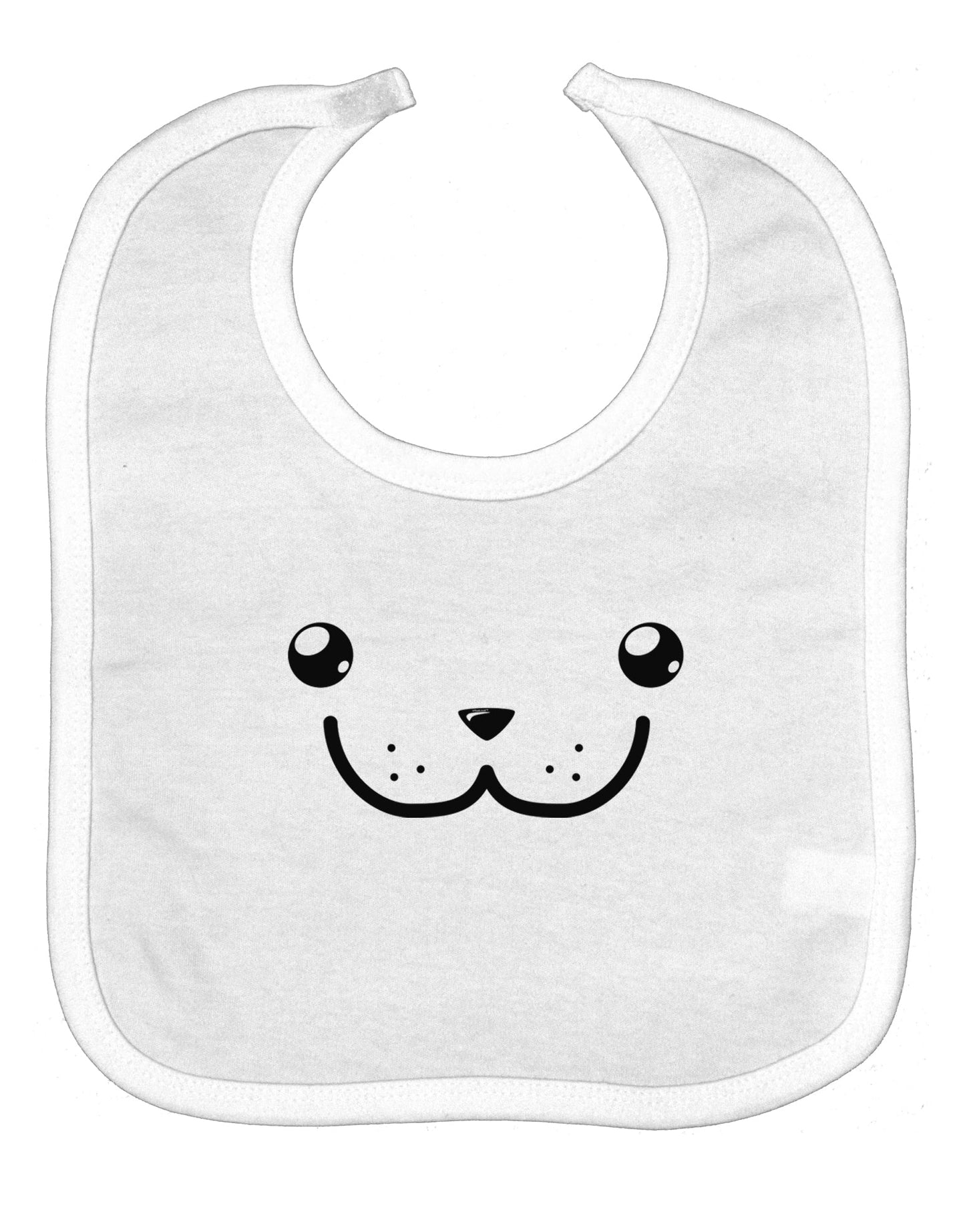 Kyu-T Face - Dewy the Dugong Baby Bib