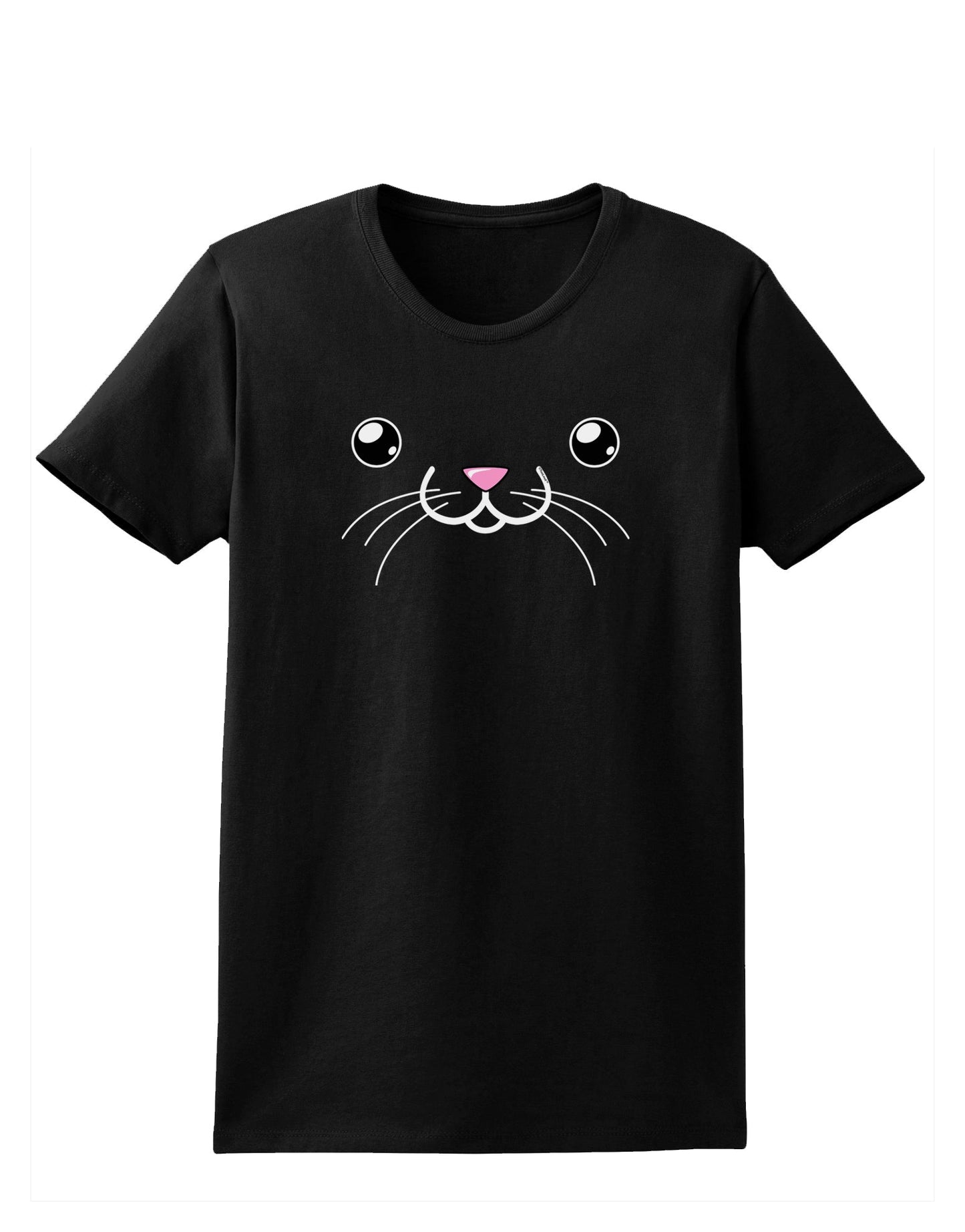 Kyu-T Face - Tiny the Mouse Womens Dark T-Shirt-TooLoud-Black-X-Small-Davson Sales