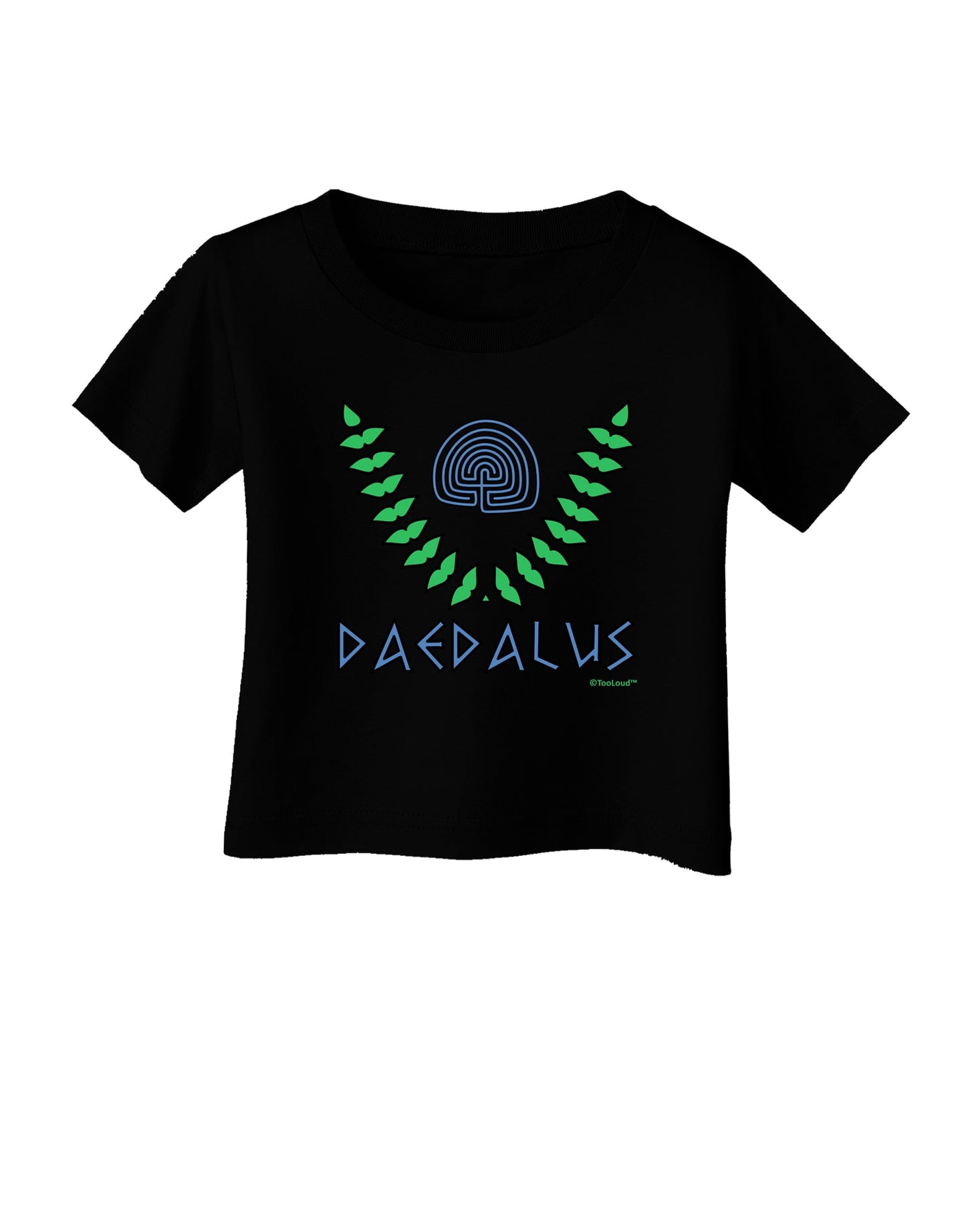 Labyrinth - Daedalus - Greek Mythology Color Infant T-Shirt Dark by TooLoud-Infant T-Shirt-TooLoud-Black-06-Months-Davson Sales