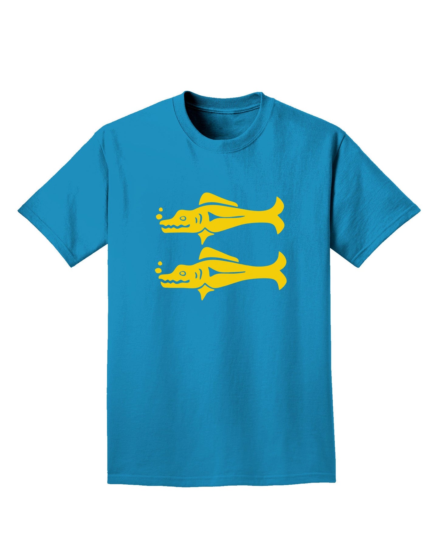 Legends of the Hidden Temple Adult T-Shirt Group Costume Tee-Mens T-Shirt-TooLoud-Blue Barracudas-Small-Davson Sales