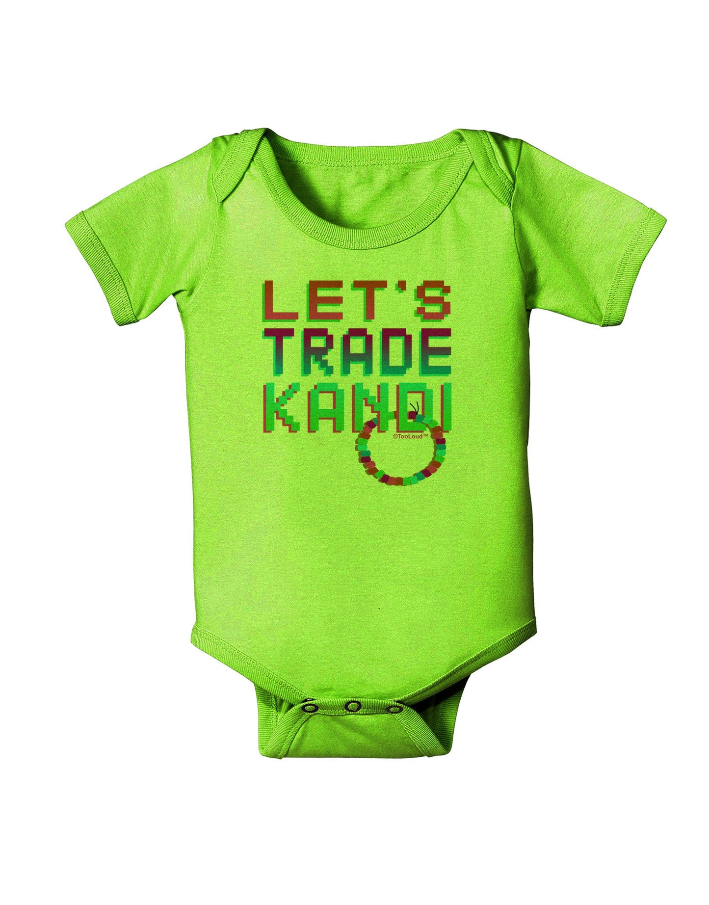 Let's Trade Kandi Baby Romper Bodysuit-Baby Romper-TooLoud-Lime-06-Months-Davson Sales