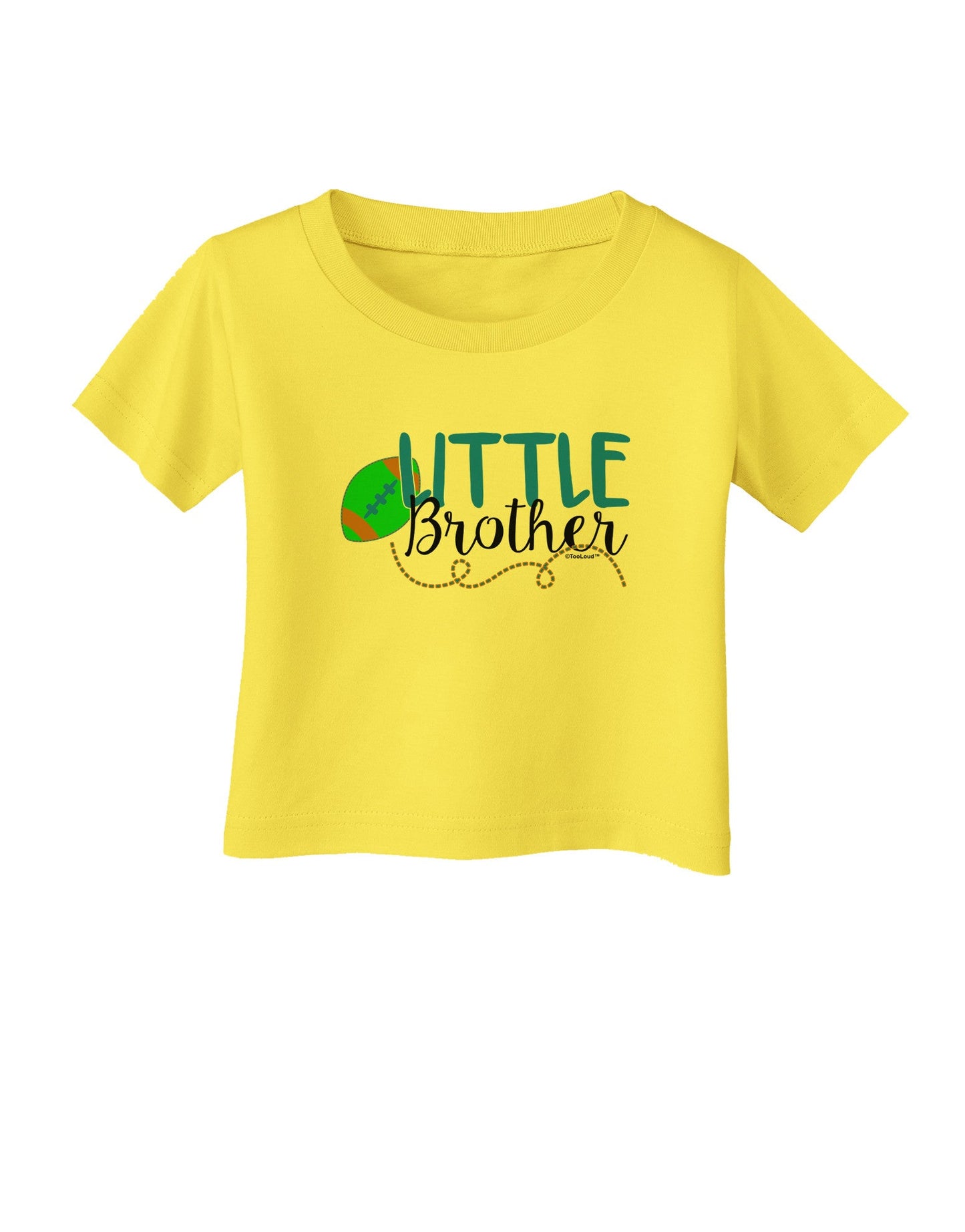 Little Brother Infant T-Shirt-Infant T-Shirt-TooLoud-Yellow-06-Months-Davson Sales