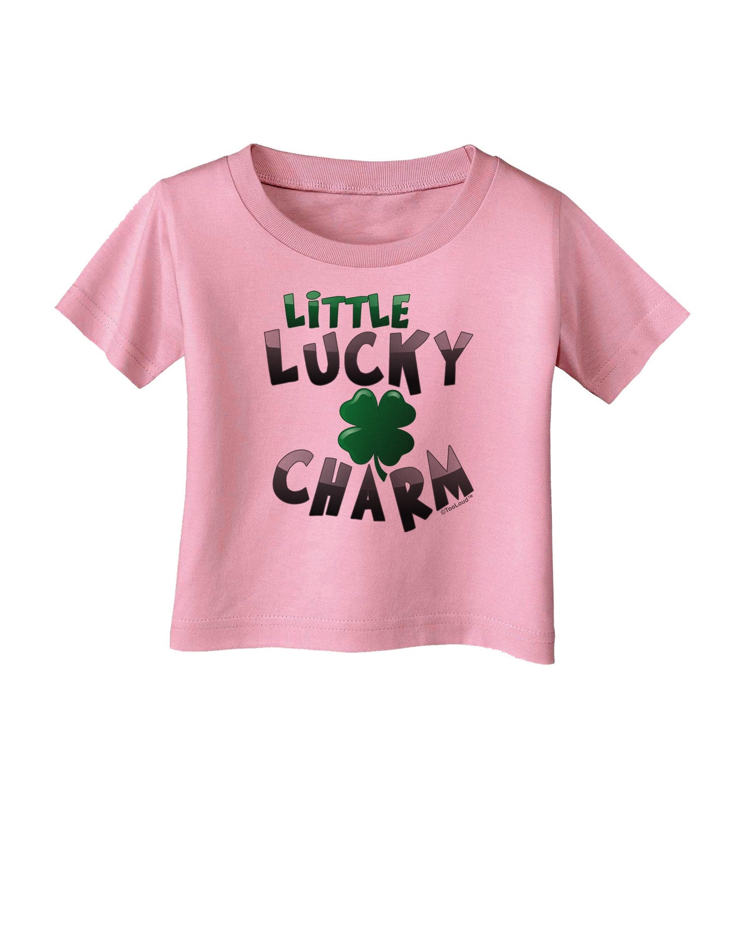 Little Lucky Charm Infant T-Shirt-Infant T-Shirt-TooLoud-Candy-Pink-06-Months-Davson Sales