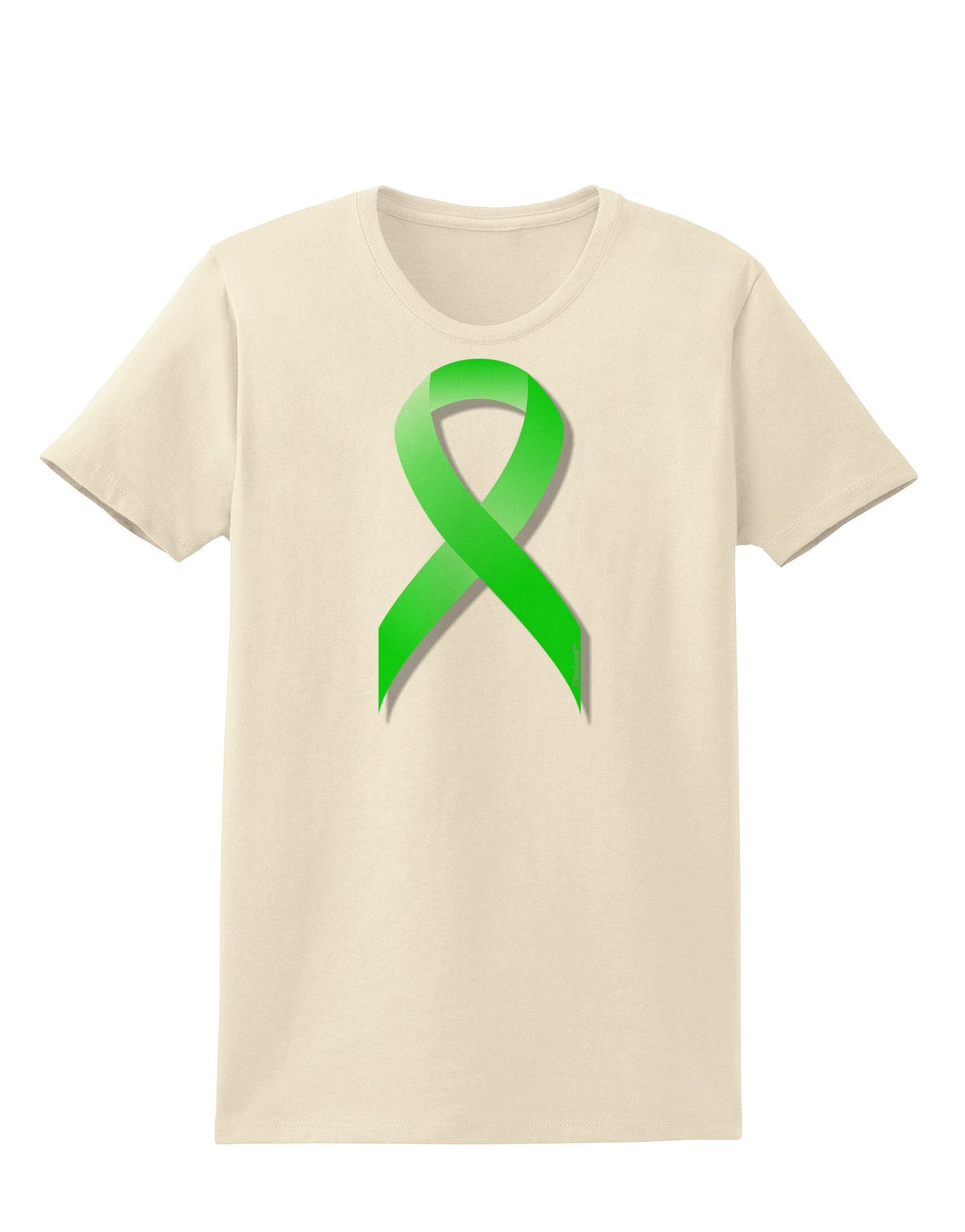Lyme Disease Awareness Ribbon - Lime Green Womens T-Shirt-Womens T-Shirt-TooLoud-Natural-X-Small-Davson Sales