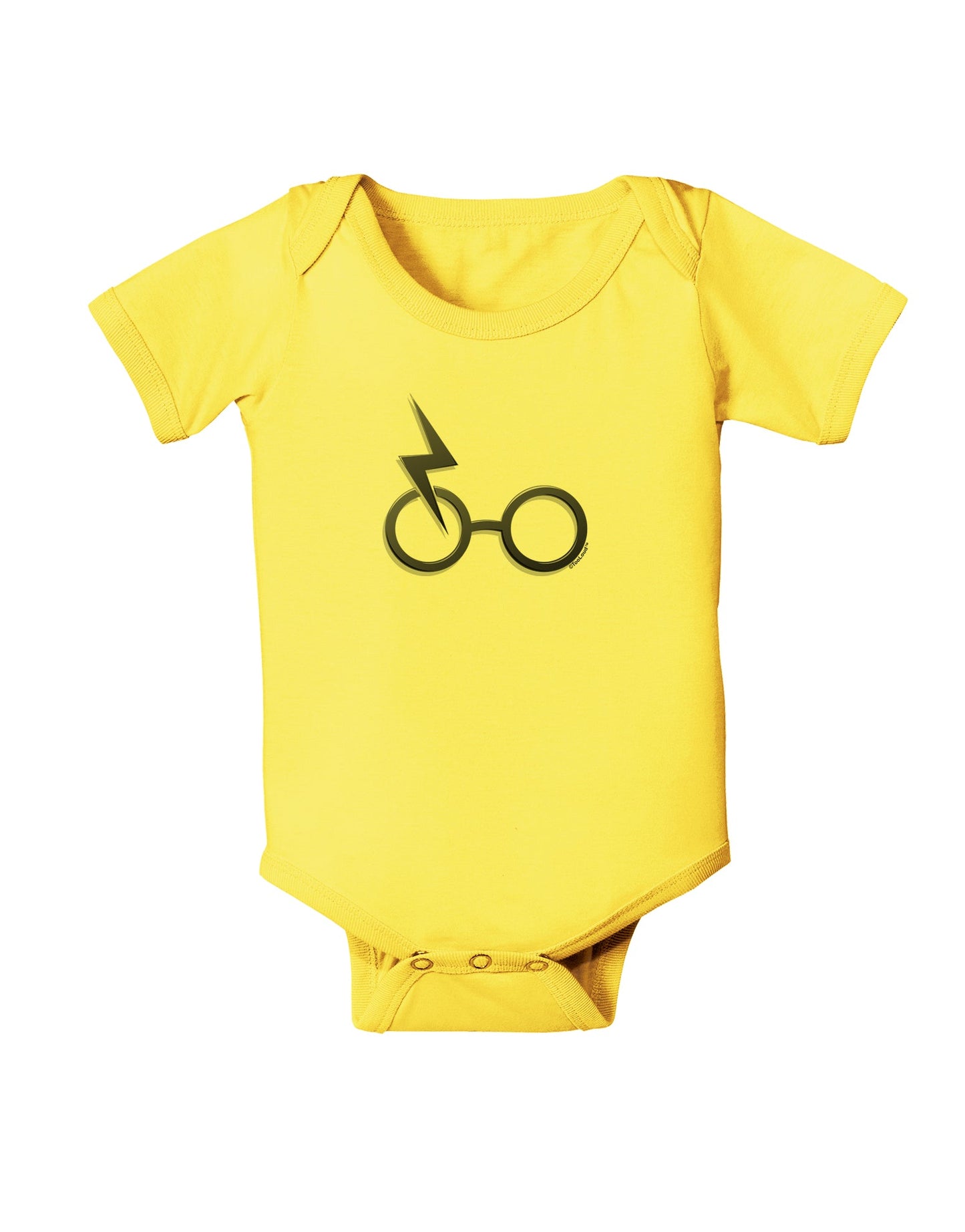 Magic Glasses Baby Romper Bodysuit by TooLoud-Baby Romper-TooLoud-Yellow-06-Months-Davson Sales