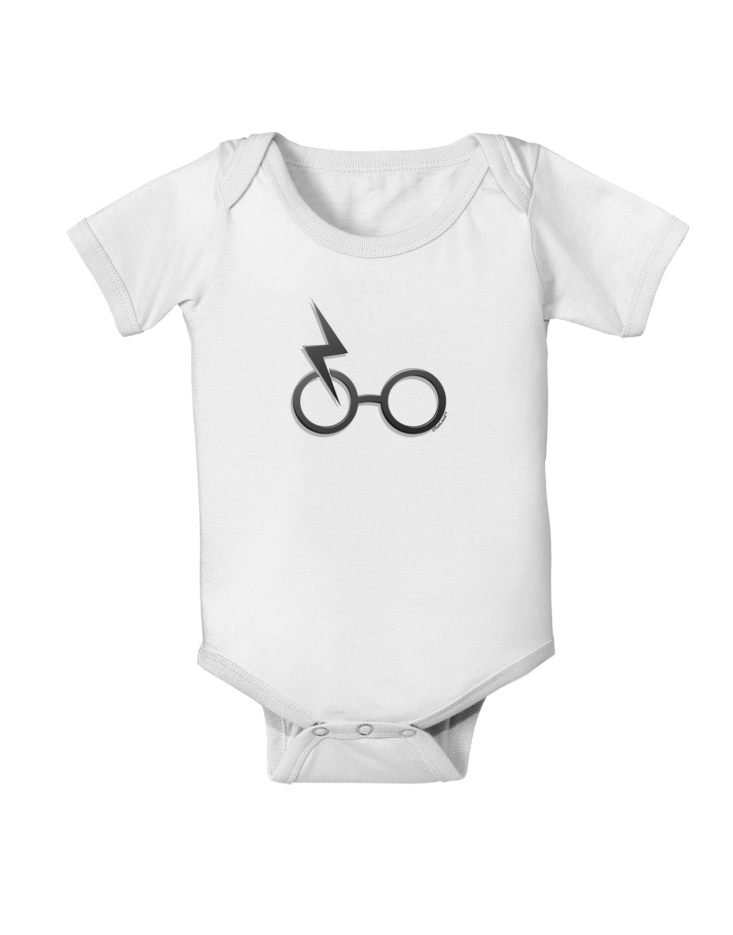 Magic Glasses Baby Romper Bodysuit by TooLoud-Baby Romper-TooLoud-White-06-Months-Davson Sales