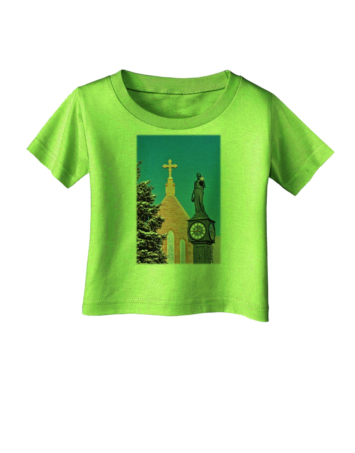 Manitou Springs Colorado Infant T-Shirt by TooLoud-Infant T-Shirt-TooLoud-Lime-Green-06-Months-Davson Sales