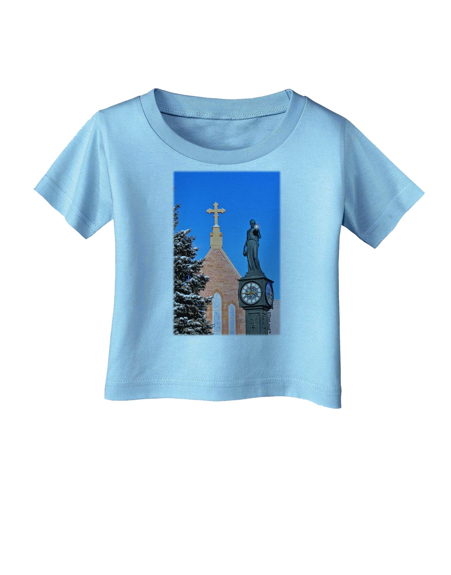 Manitou Springs Colorado Infant T-Shirt by TooLoud-Infant T-Shirt-TooLoud-Aquatic-Blue-06-Months-Davson Sales