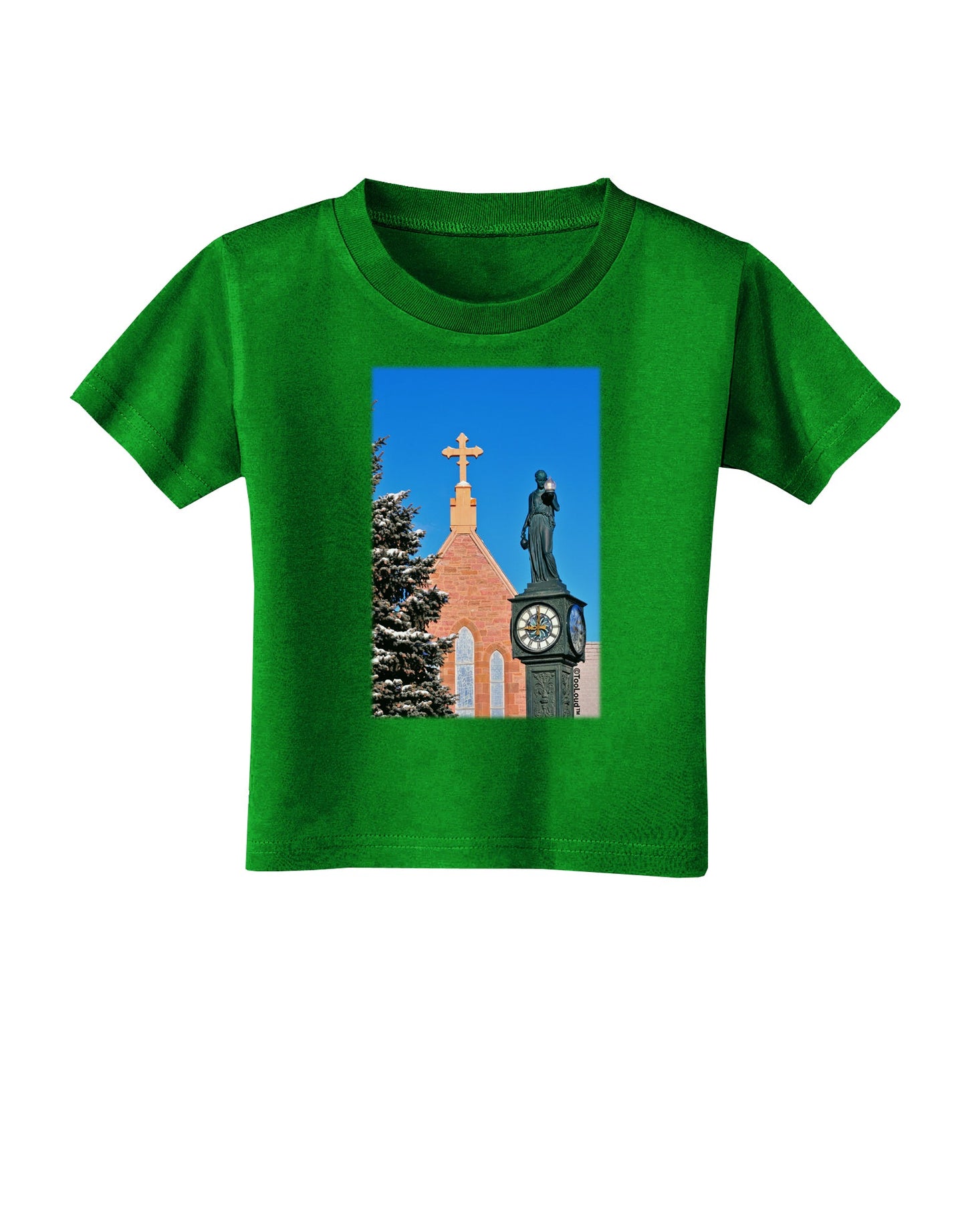 Manitou Springs Colorado Toddler T-Shirt Dark by TooLoud-Toddler T-Shirt-TooLoud-Clover-Green-2T-Davson Sales