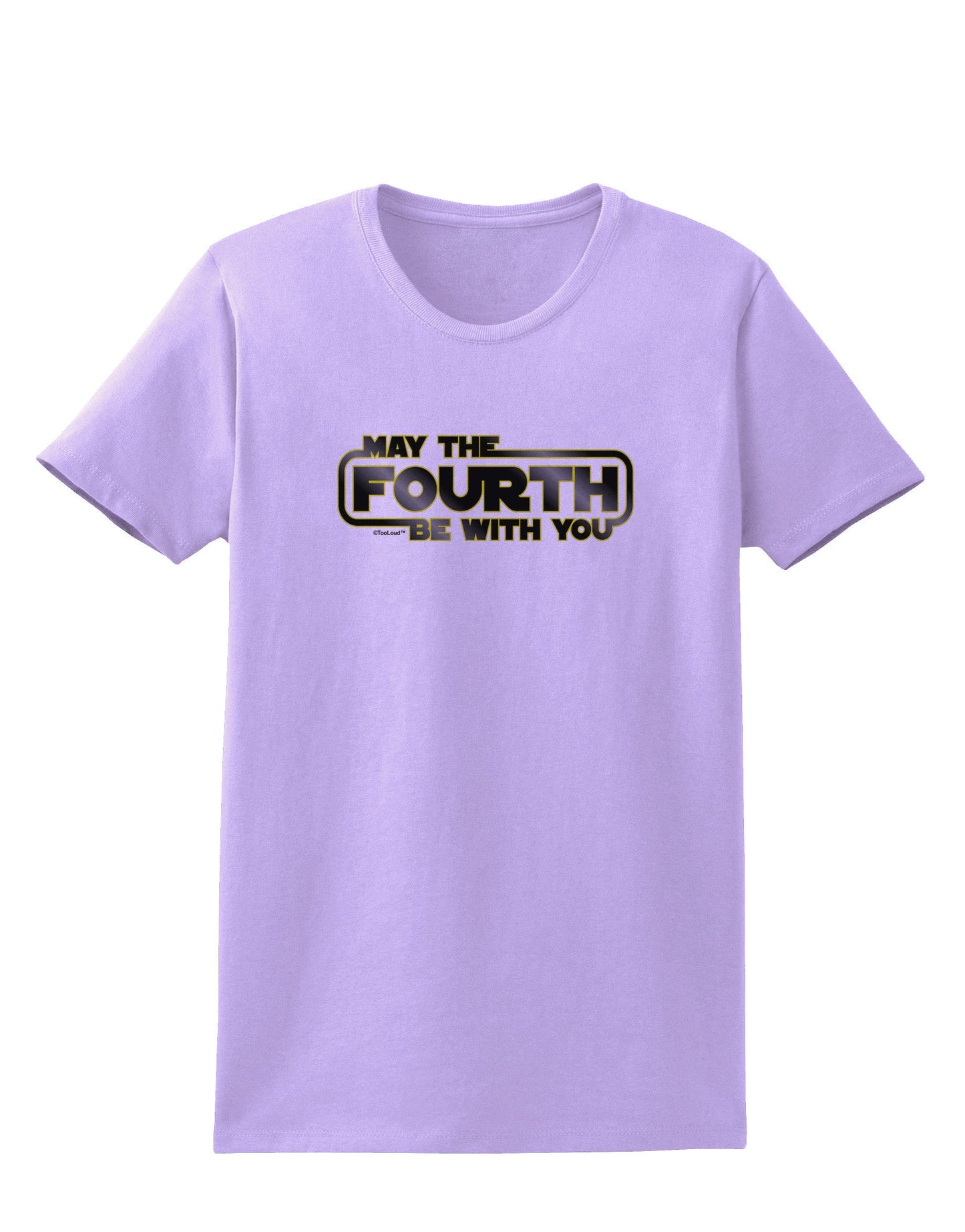 May The Fourth Be With You Womens T-Shirt-Womens T-Shirt-TooLoud-Lavender-X-Small-Davson Sales