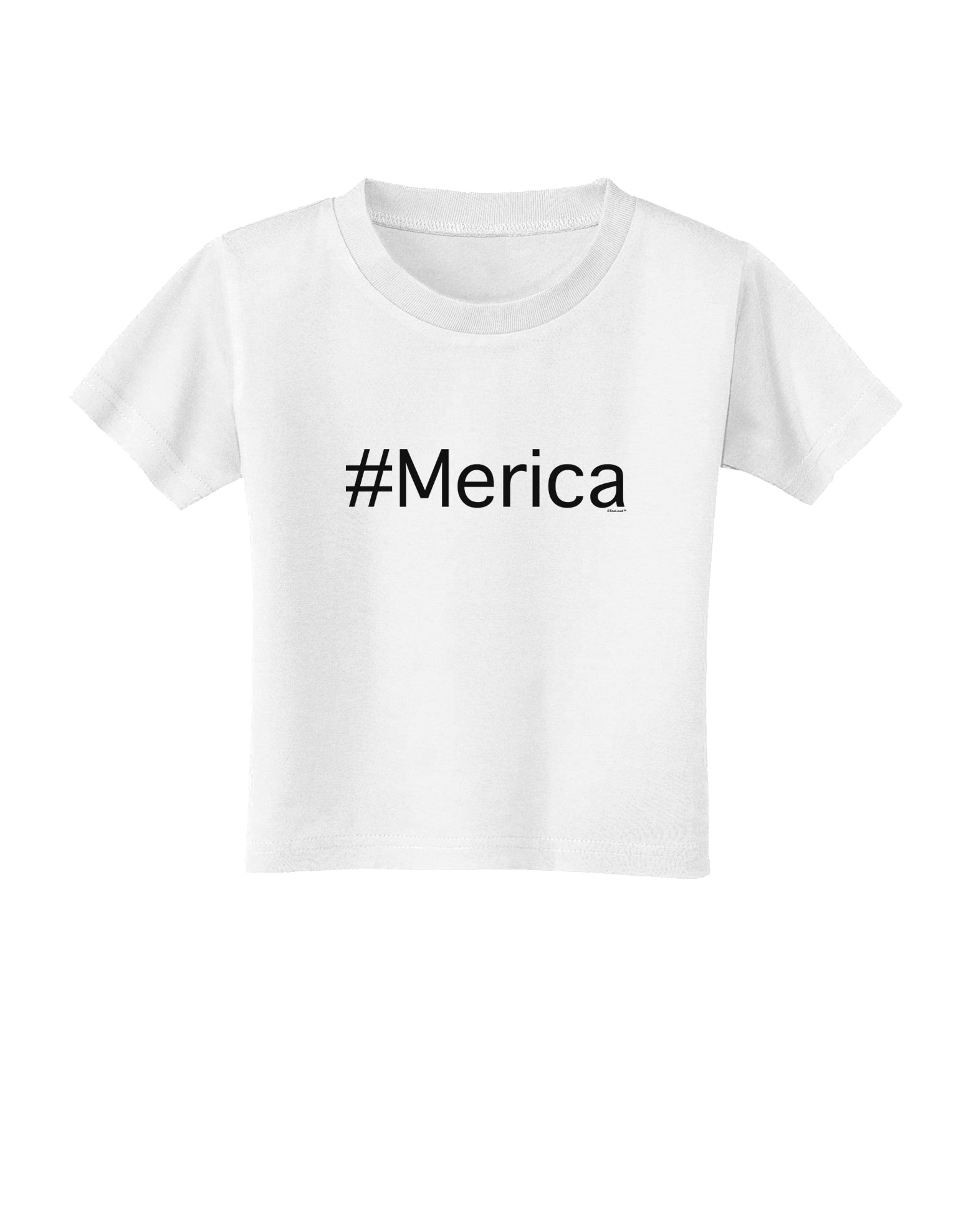 #Merica Toddler T-Shirt-Toddler T-Shirt-TooLoud-White-2T-Davson Sales