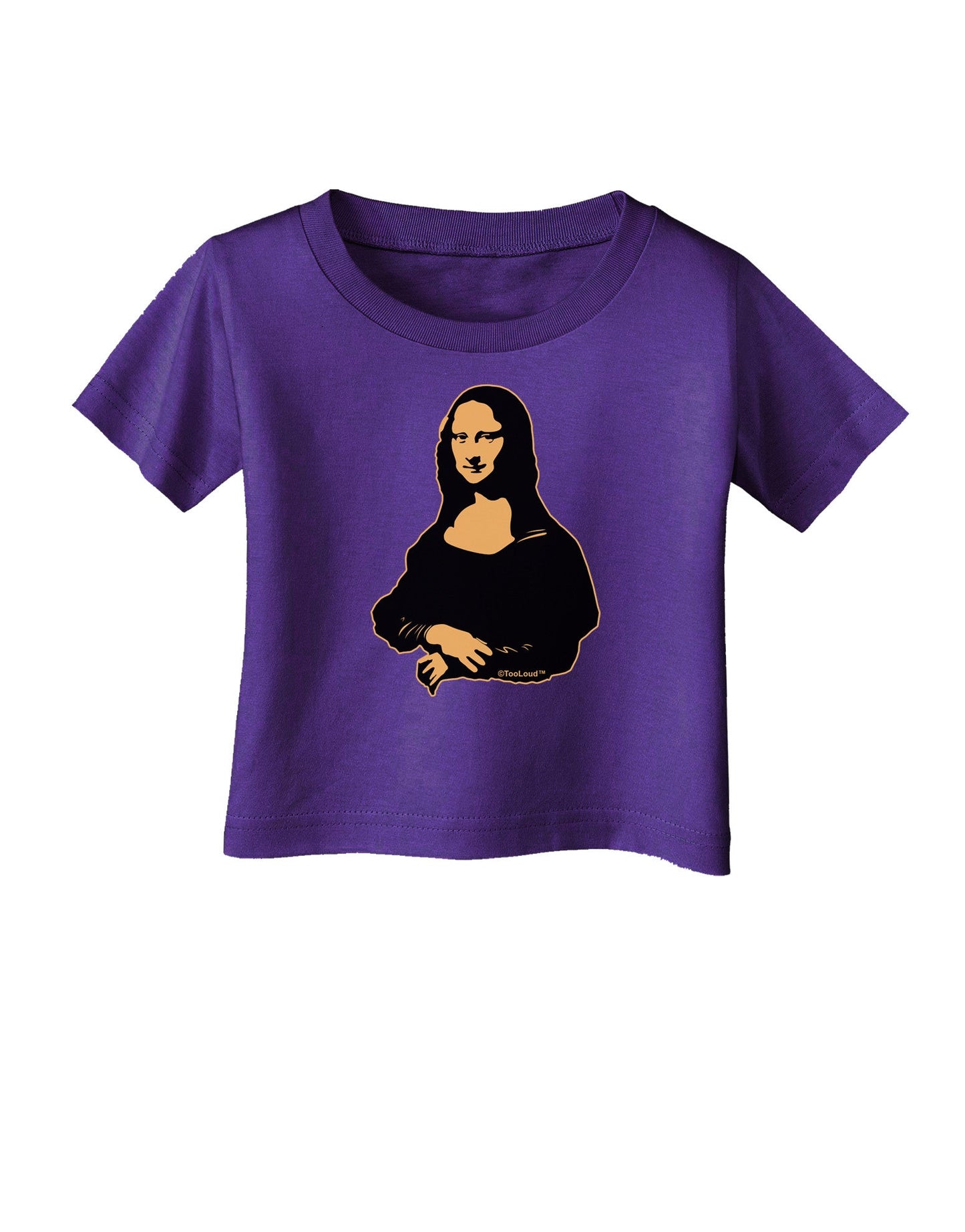 Mona Cutout Infant T-Shirt Dark-Infant T-Shirt-TooLoud-Purple-06-Months-Davson Sales
