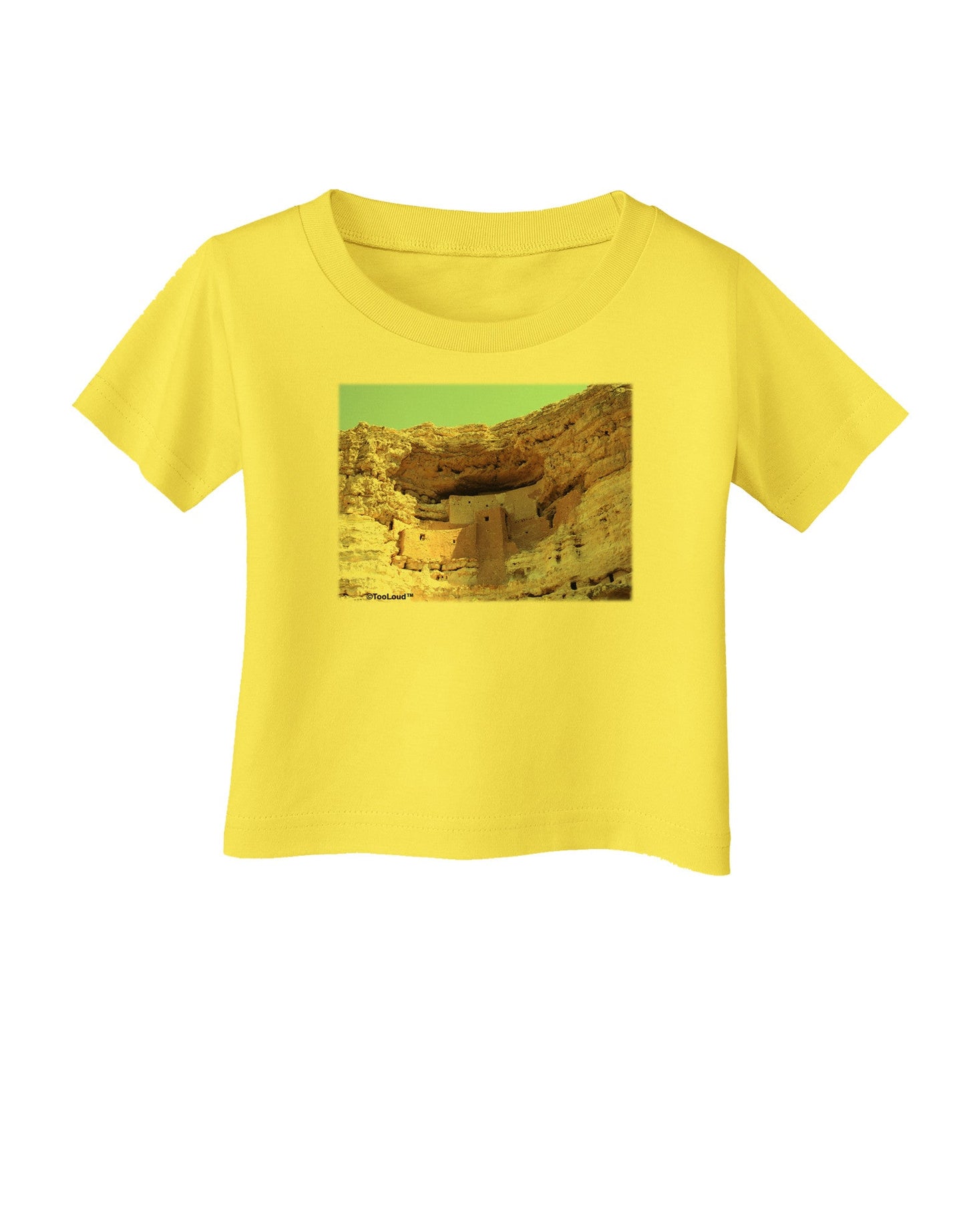 Montezuma Castle Arizona Infant T-Shirt-Infant T-Shirt-TooLoud-Yellow-06-Months-Davson Sales