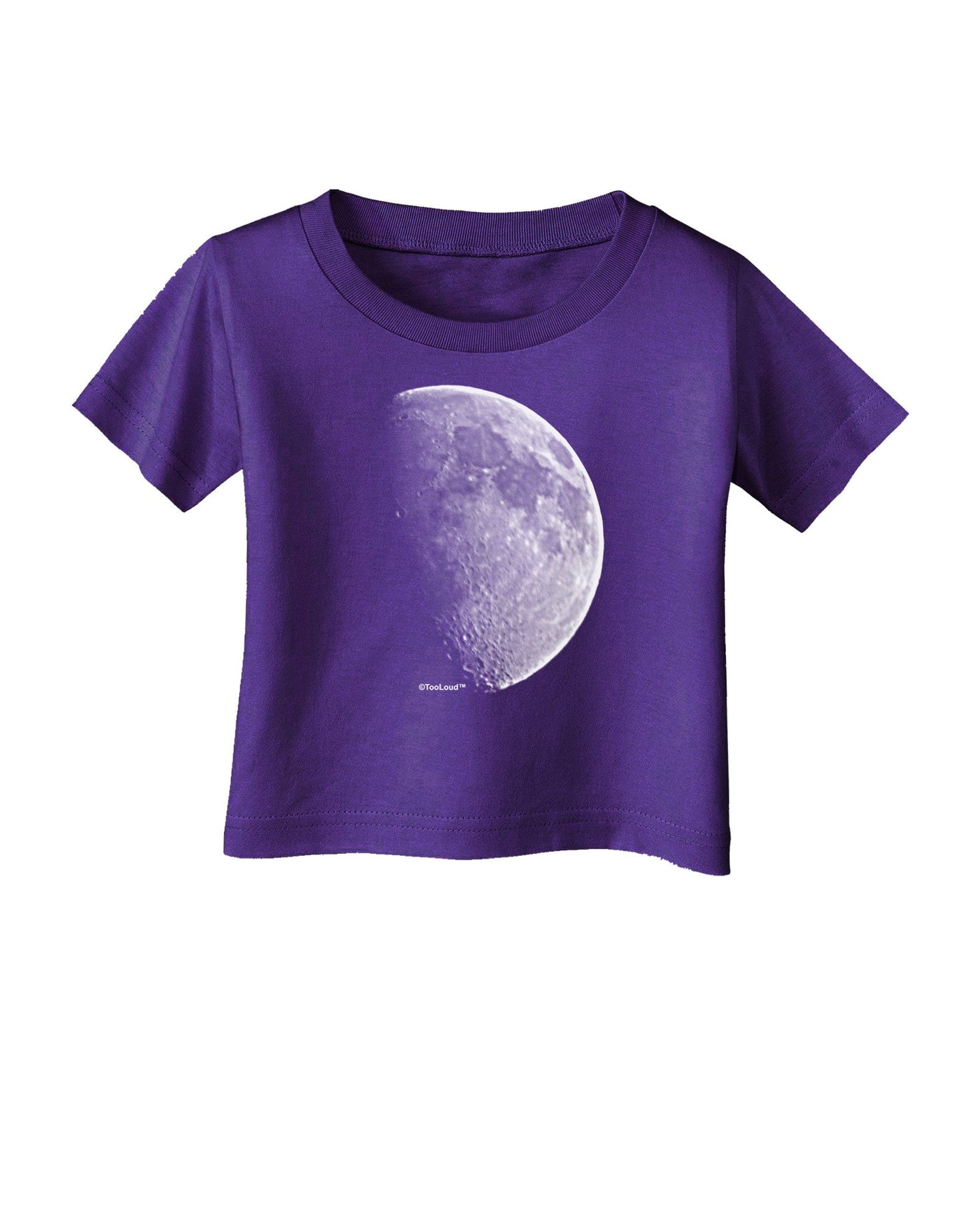 Moon Shadow Infant T-Shirt Dark-Infant T-Shirt-TooLoud-Purple-06-Months-Davson Sales