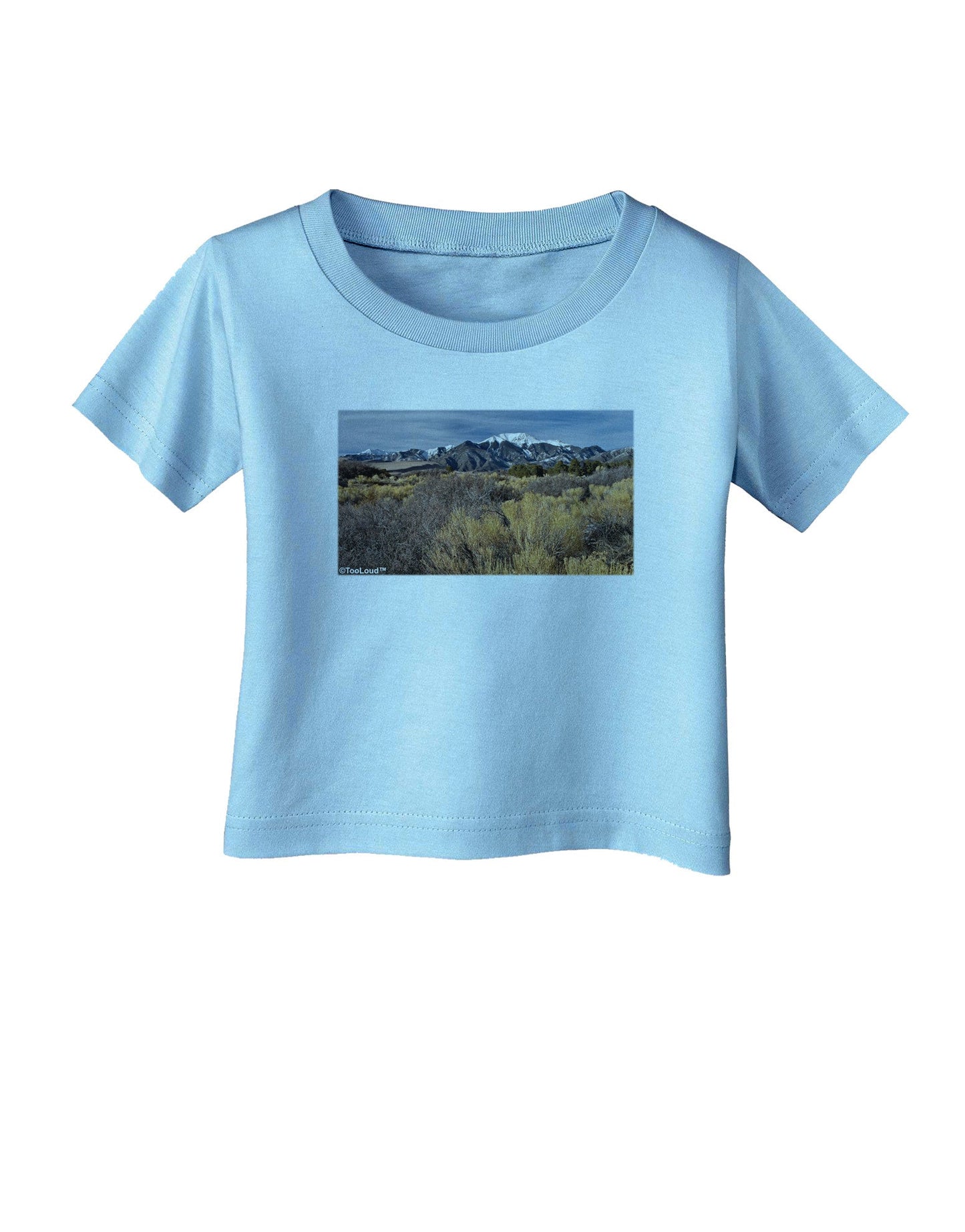 Mountain Forest Park Infant T-Shirt-Infant T-Shirt-TooLoud-Aquatic-Blue-06-Months-Davson Sales